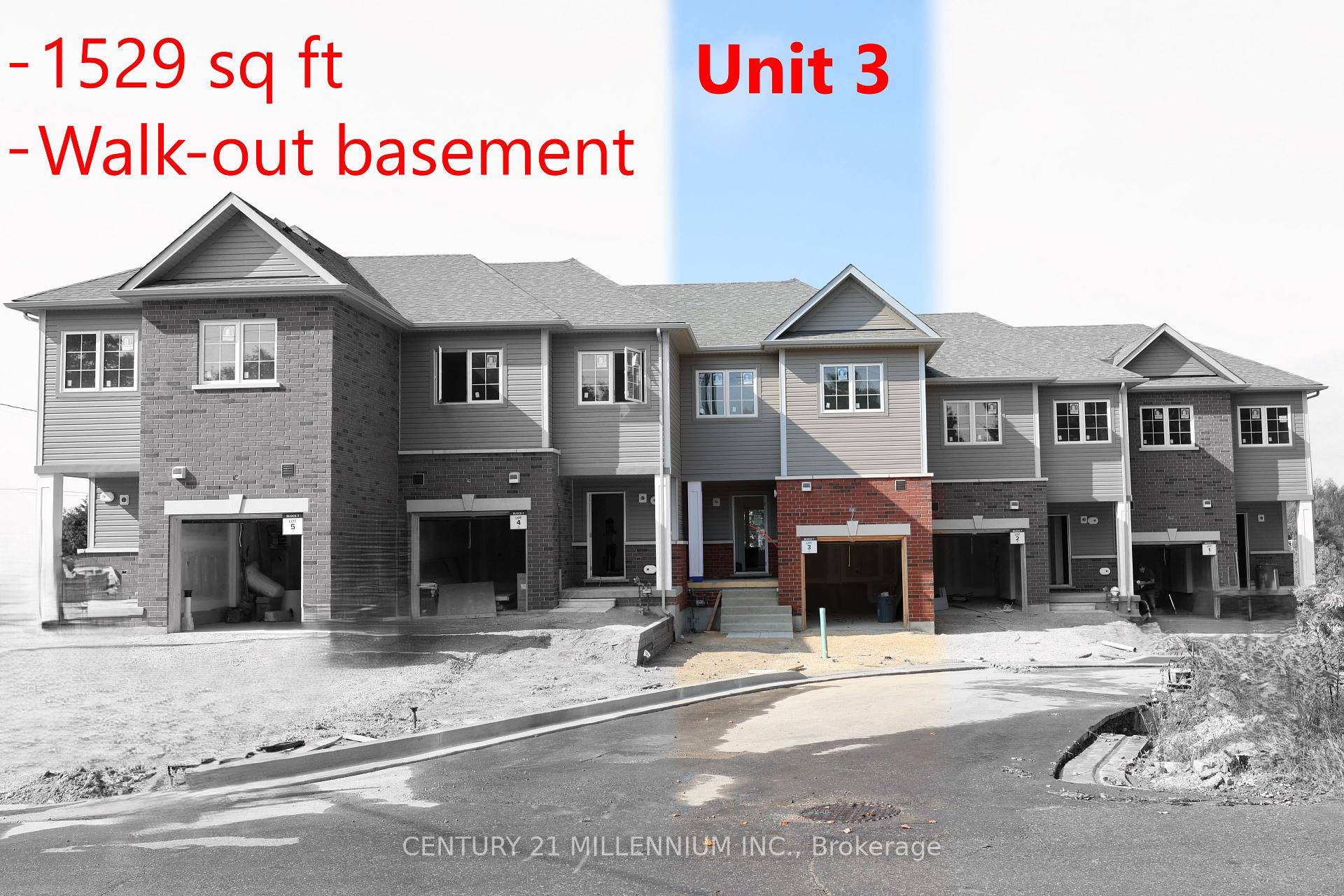 Welcome to 100 Walden Drive currently Unit 3 at Shelburne Towns known as The Waters Model 1529 sq.