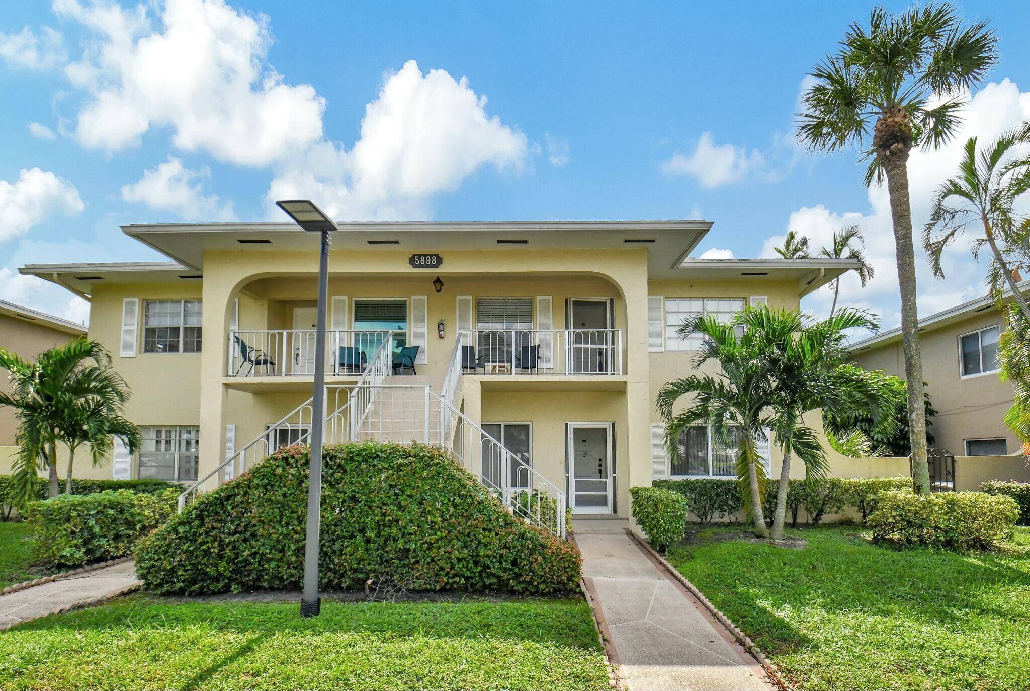 Meticulously maintained, spacious first floor condo with a lovely lake view.