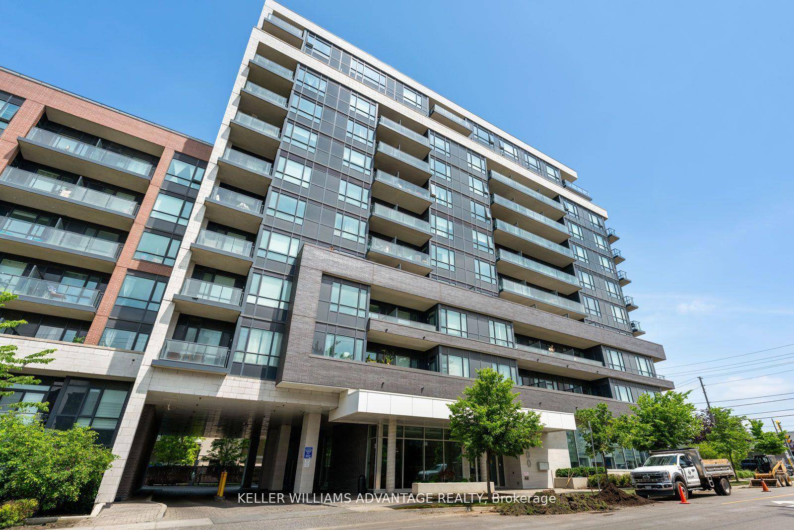 Wake up to sunlight and skyline views at Suite 813, 2800 Keele Street.