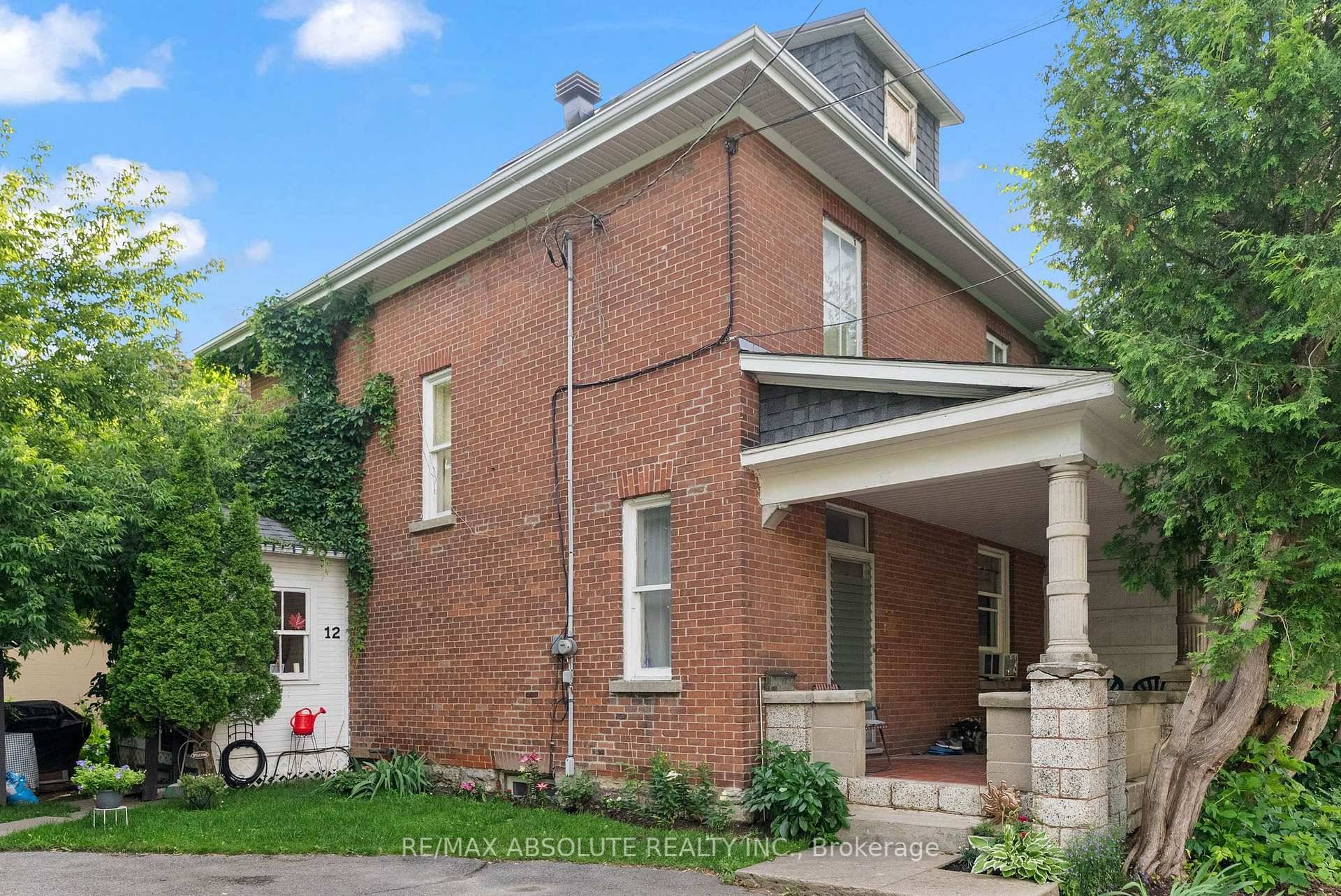 Large solid all brick home can convert back to a single family home or keep it as a duplex !