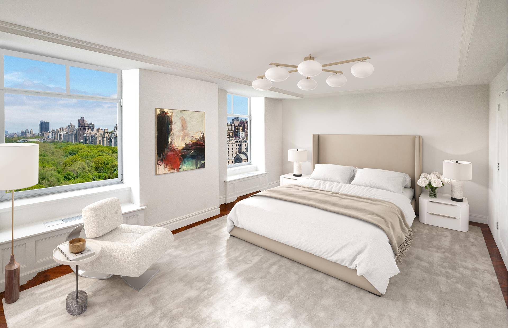 Very rarely does a home of this size and provenance come to market especially with over 120 linear feet of direct Central Park frontage.