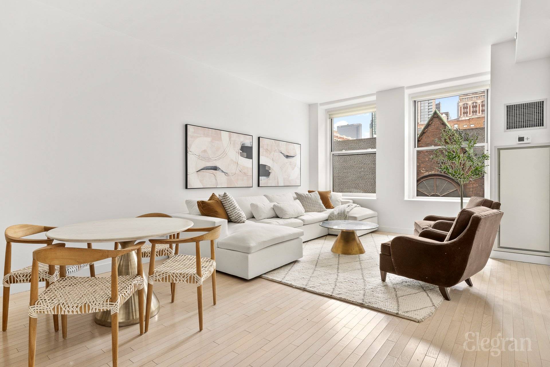 Stunning 2 Bedroom plus home office condominium with Chef s Kitchen, Bonus Room, and Expansive Storage in Chelsea Flatiron.