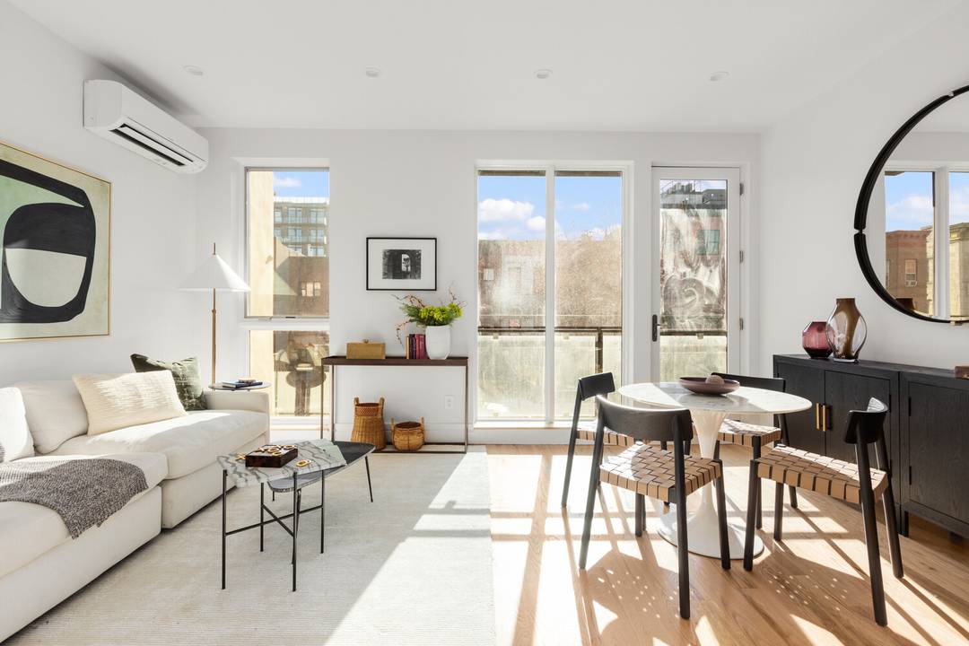 Welcome to 187 Pulaski Street, Unit 2, a beautifully designed sponsor residence offering refined condo finishes, exceptional natural light, and thoughtful details throughout.