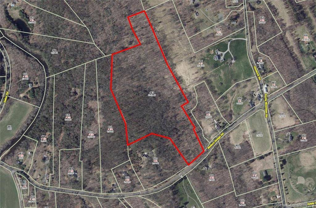 Approved building lot with a completed survey and site plans, including wetland delineation and a forthcoming report.