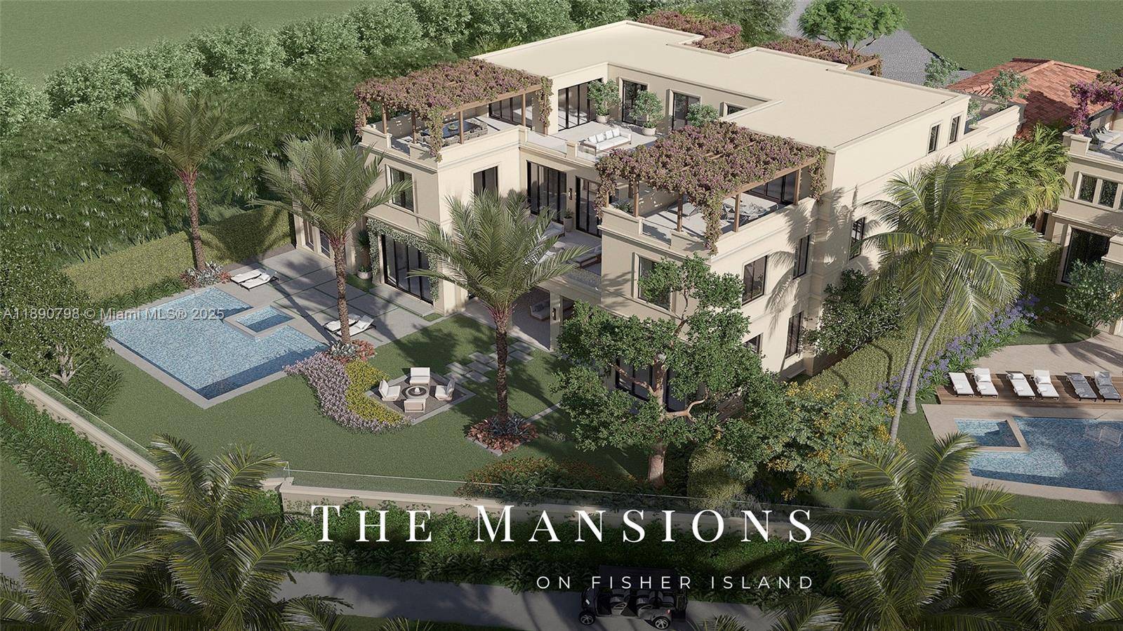 THE GRAND DAME OF FISHER ISLAND.