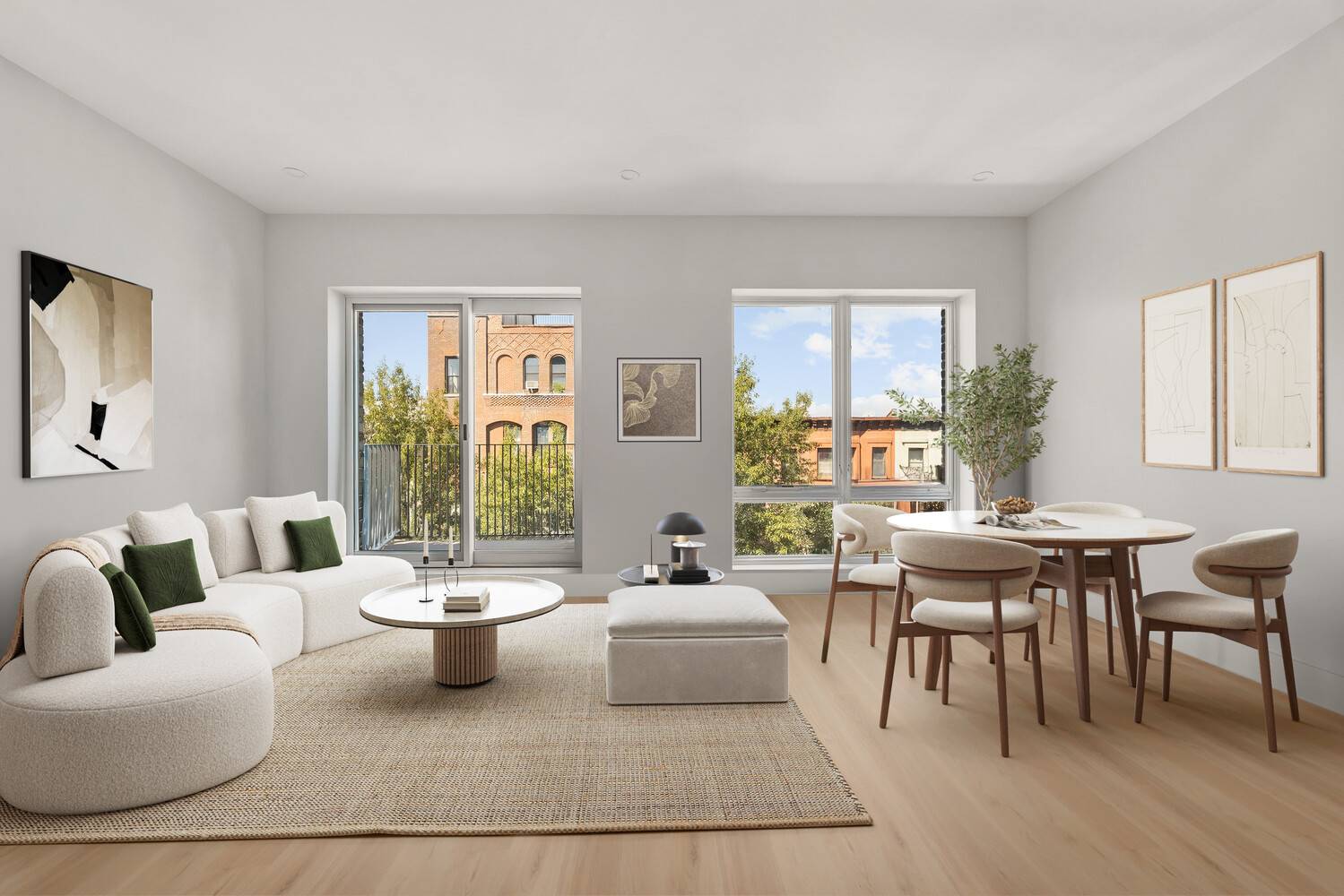 106 Jefferson Avenue is a boutique condominium with just four residences, ideally positioned where Bedford Stuyvesant meets Clinton Hill.