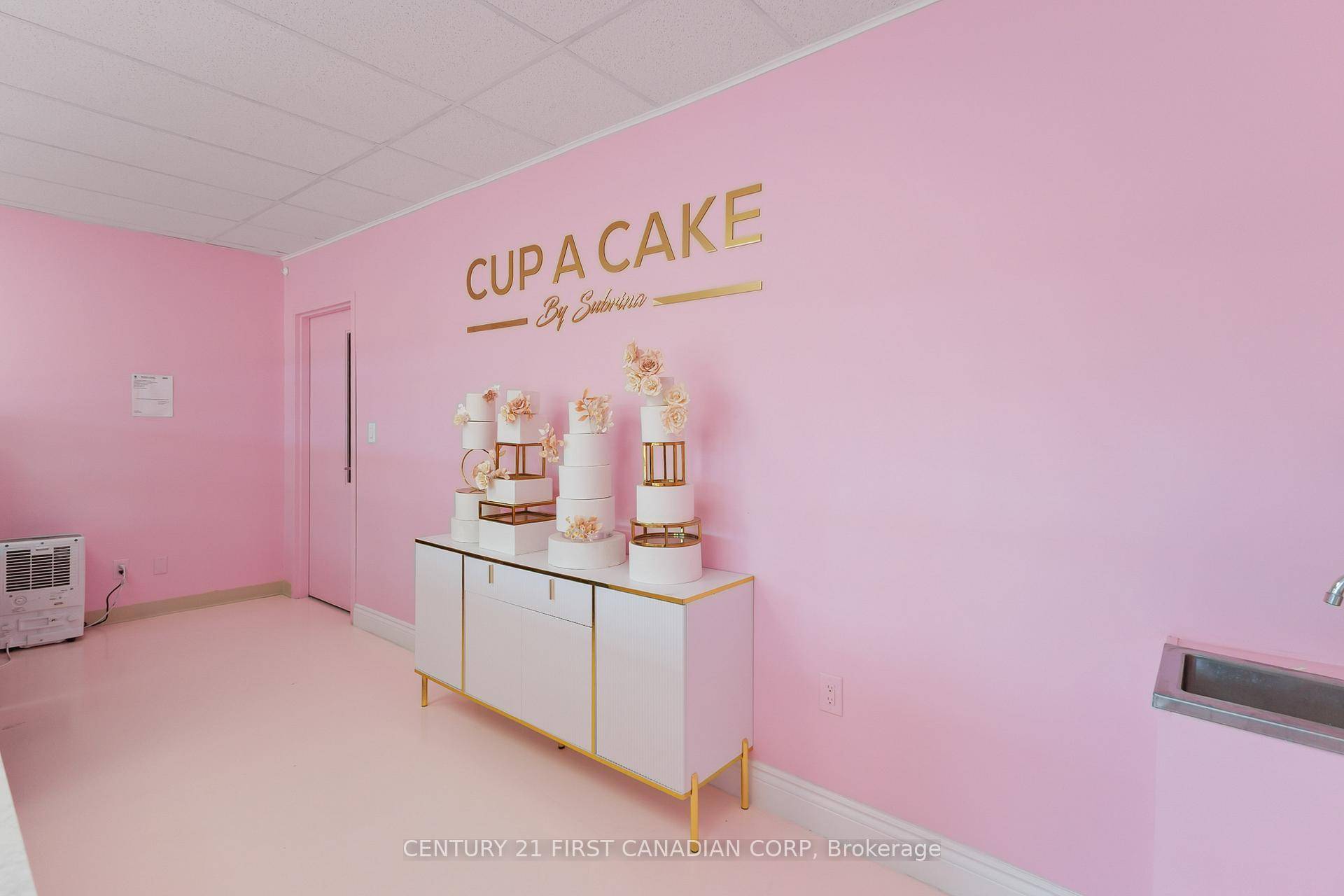 Don't miss this rare opportunity to take over the setup and equipment of Cup A Cake Inc.