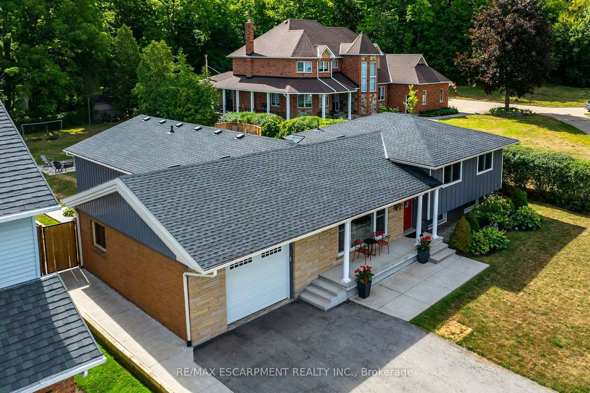 Beautifully updated and spacious Split Level home located in one of the most desirable locations in Stoney Creek Winona tucked away under the escarpment.