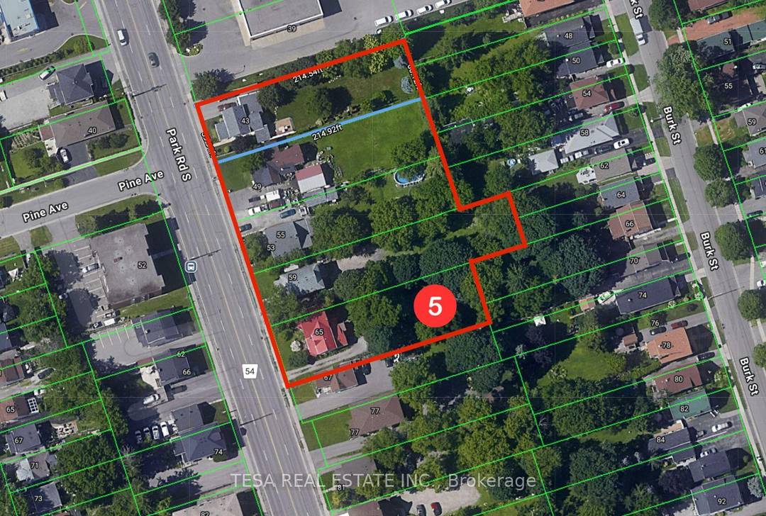 An exceptional opportunity to acquire a fully assembled site of 5 residential lots located directly on an arterial road abutting a commercial plaza, designated as High Density II Residential in ...