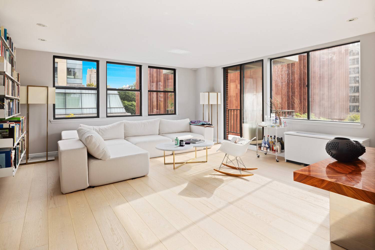 Prime Greenwich Village Floor Through with Three Exposures, Two Corner Terraces amp ; Designer Finishes Perfectly positioned just one block south of Washington Square Park, this floor through residence at ...