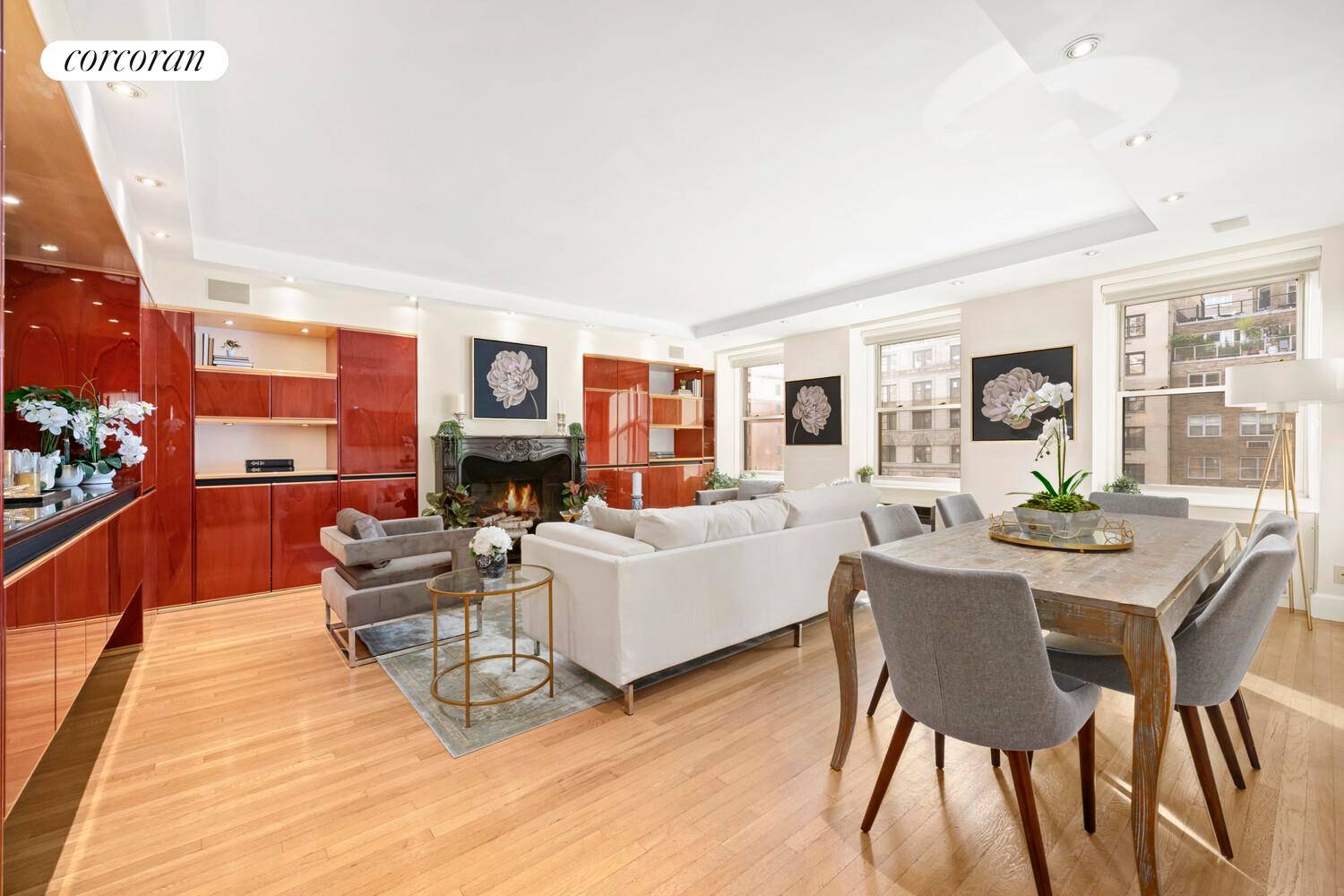 ELEGANT 2BR 2BA PREWAR CONDO DRAMATIC SKYLINE VIEWS PARK AVENUE ADDRESS !