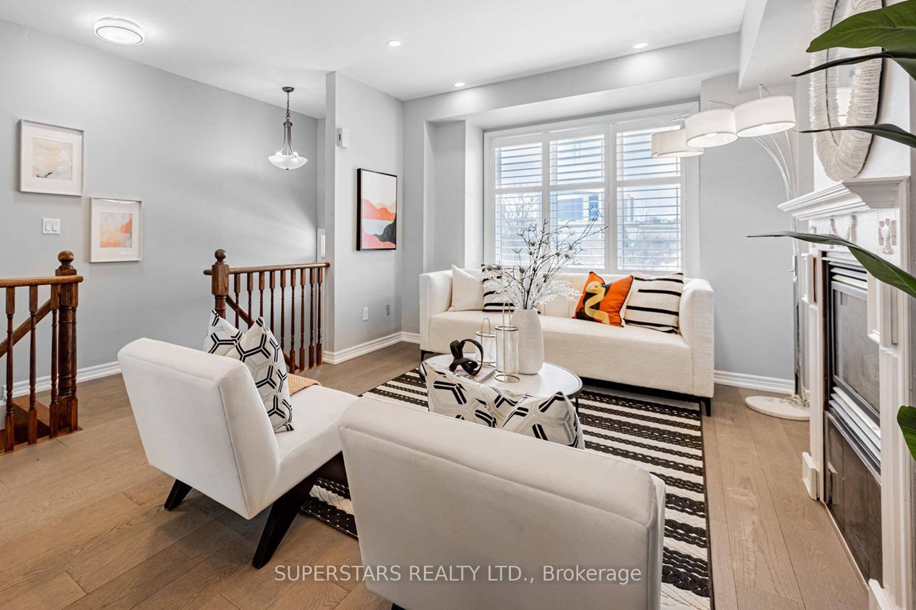 Immaculate Newly Renovated Totally Freehold Townhome Located In Prime Highway 7 Leslie Area.