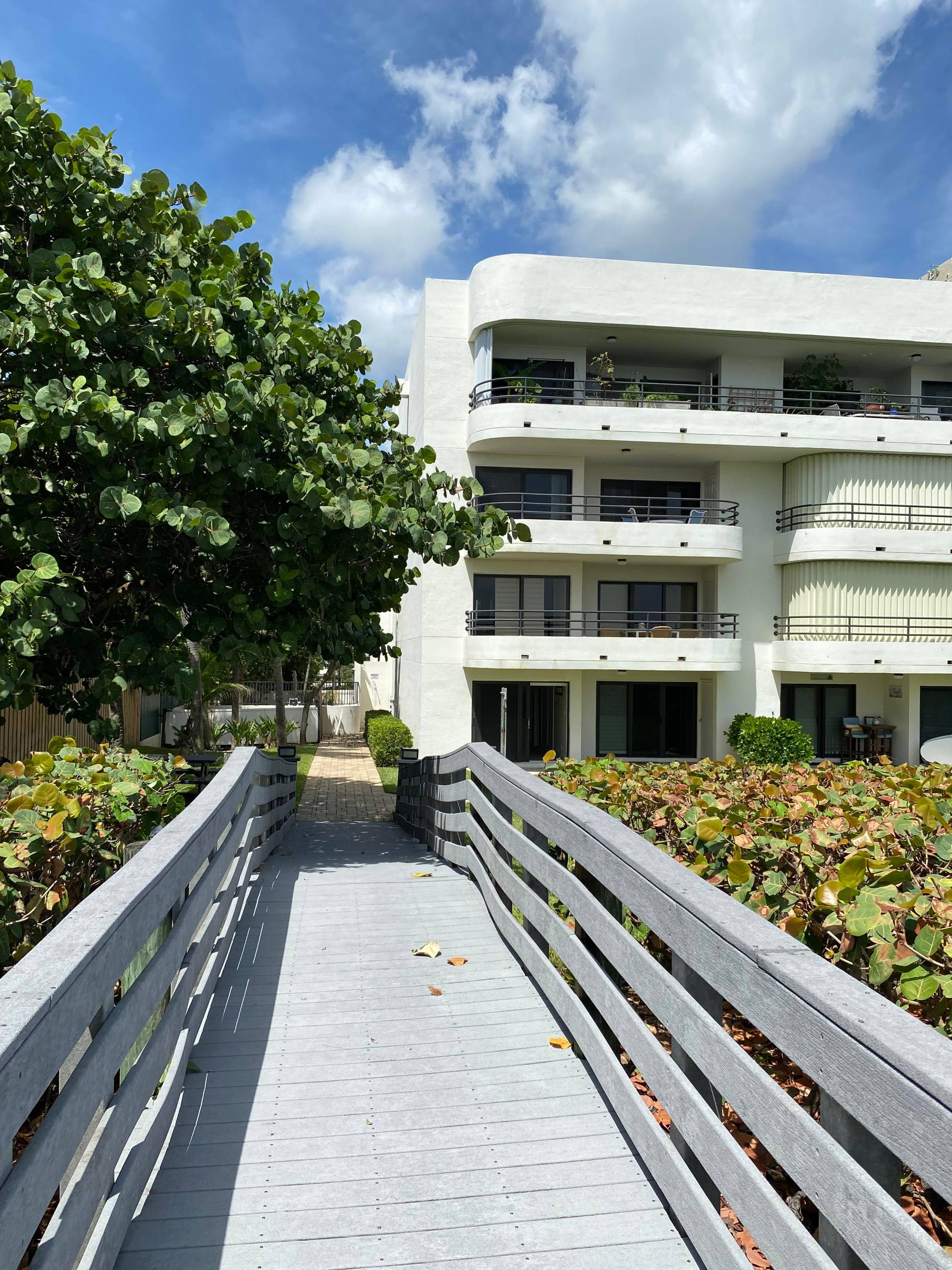 Walk out your back door directly onto the beach.
