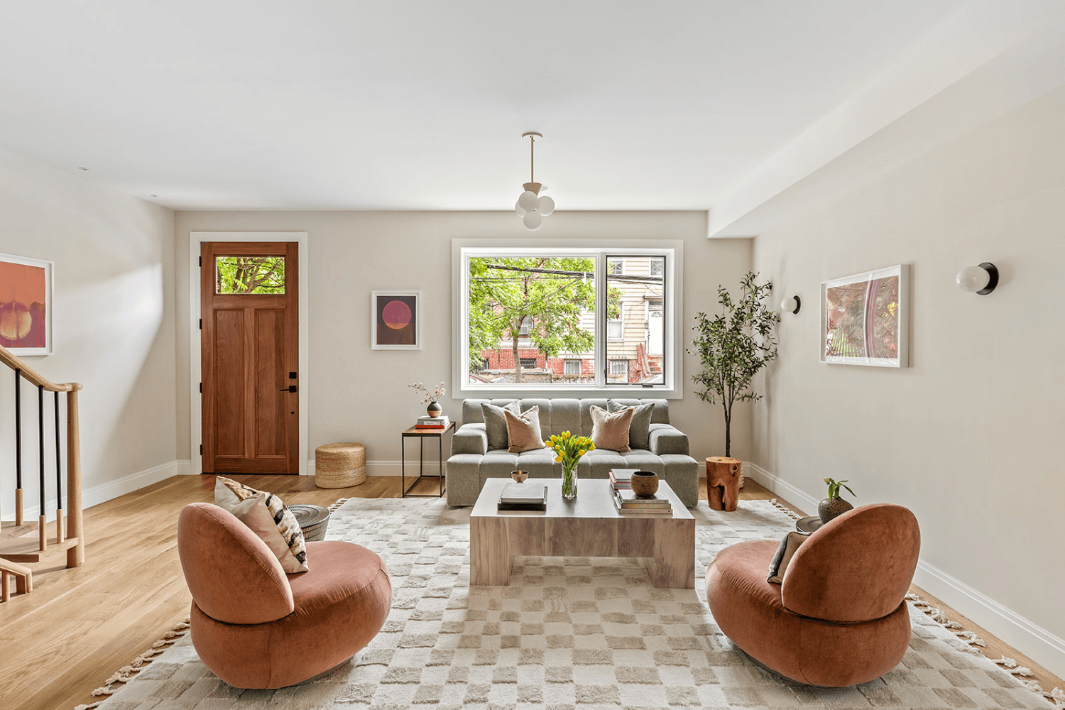 A RARE RED HOOK COMPOUND Introducing a truly extraordinary opportunity in the heart of Red Hook a bespoke compound offering two full residences on one oversized lot.