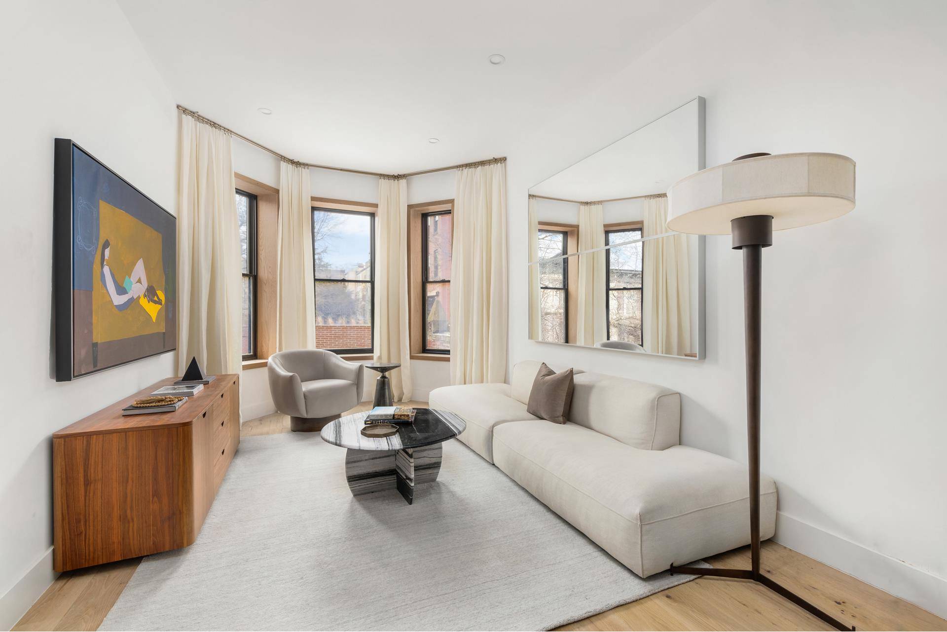 RENTAL ! Discover sophisticated urban living on one of Park Slope's most coveted blocks with the stunning condominium at 426 2nd Street, Unit 3.