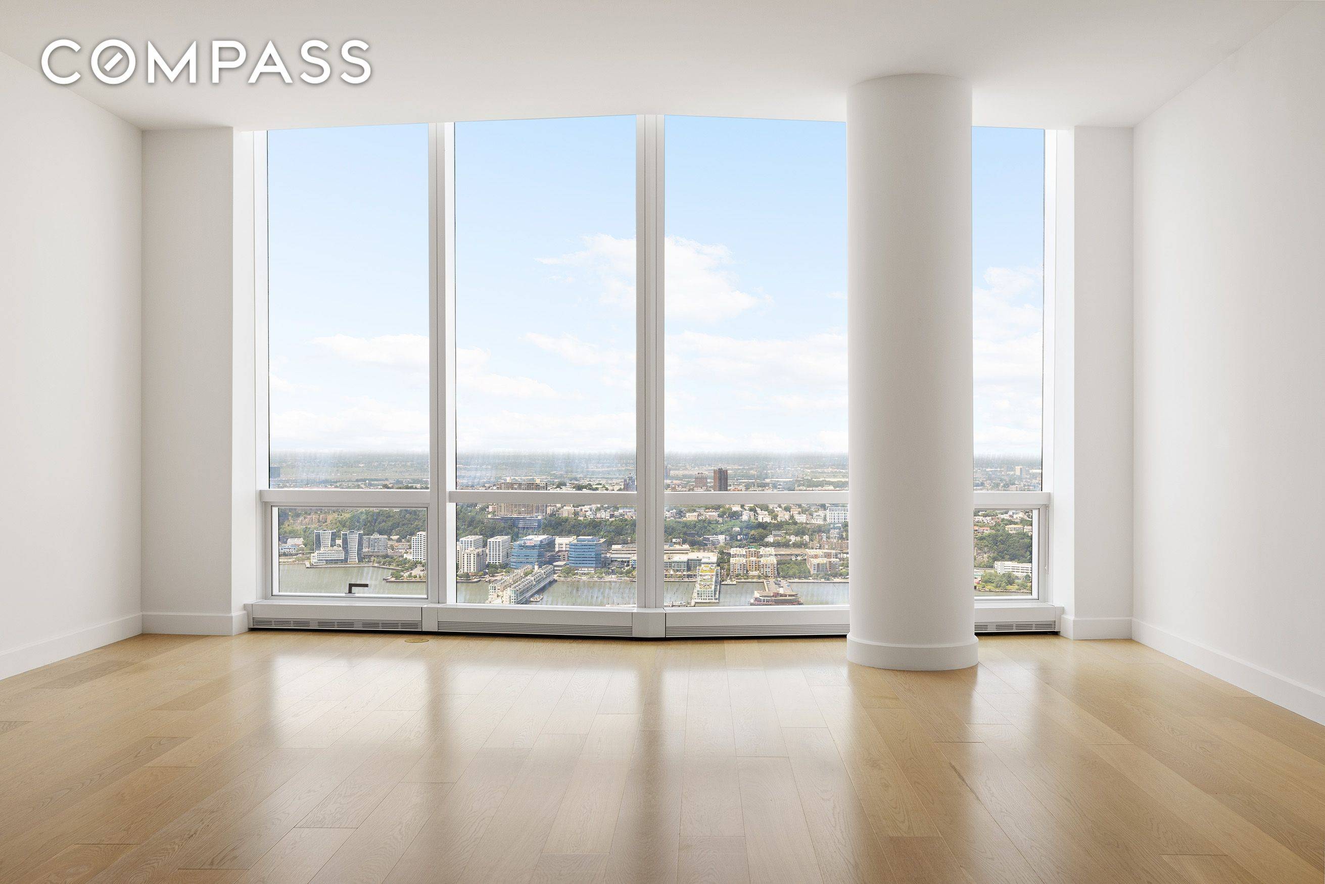 Soaring high above Manhattan, this exquisite two bedroom residence at Fifteen Hudson Yards offers a rare combination of architectural brilliance and breathtaking living.