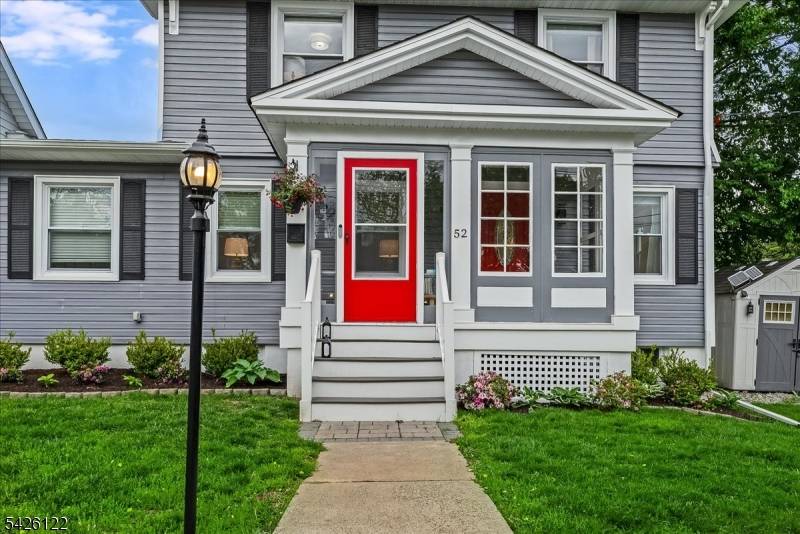 Located on a quiet, tree lined street in the desirable Brookdale section of Bloomfield, this lovely home blends modern comfort with sunny suburban style !