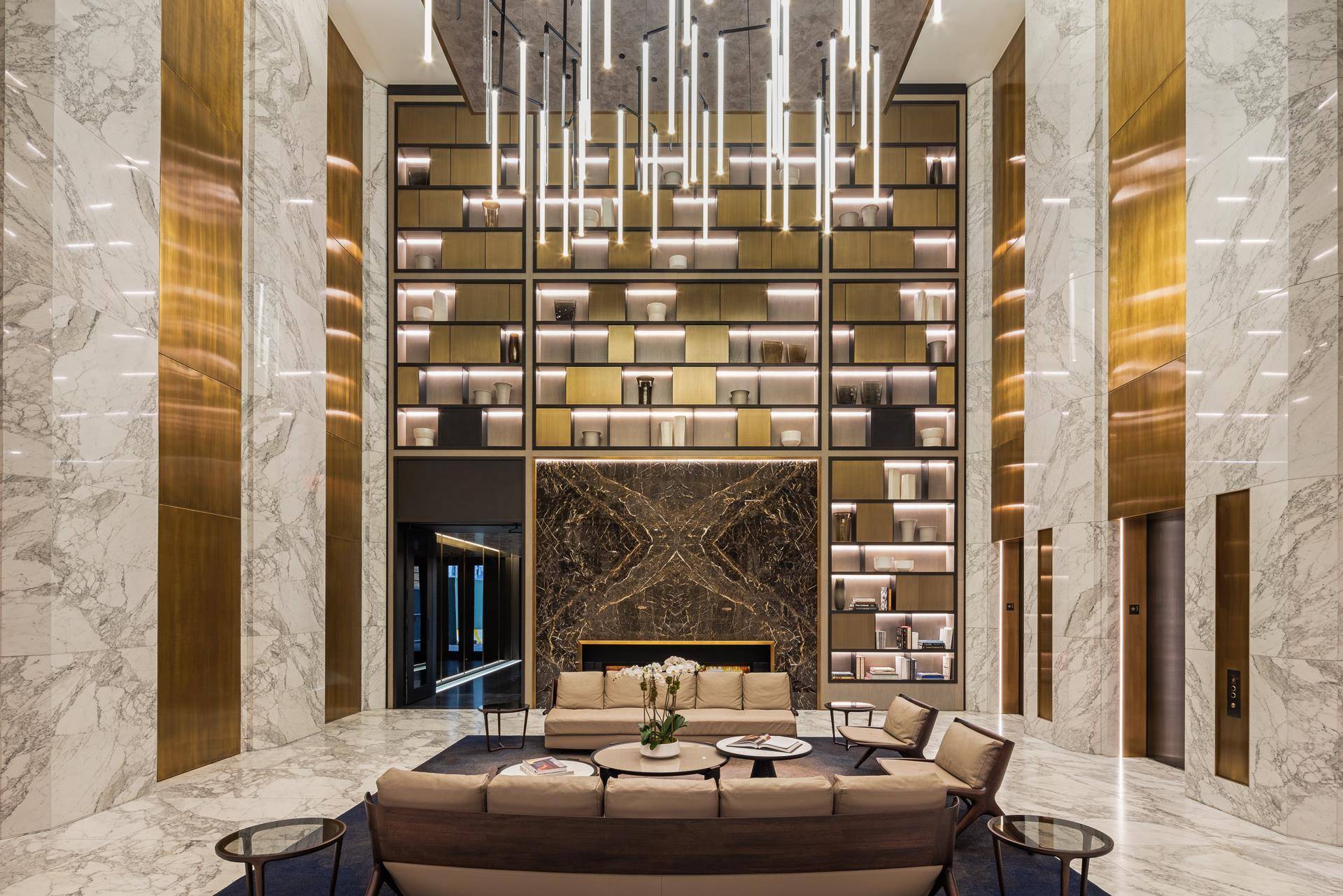 Welcome to Residence 19E at The Greenwich by Rafael Vinoly, a two bedroom, two and a half bathroom home with northern and western exposures.