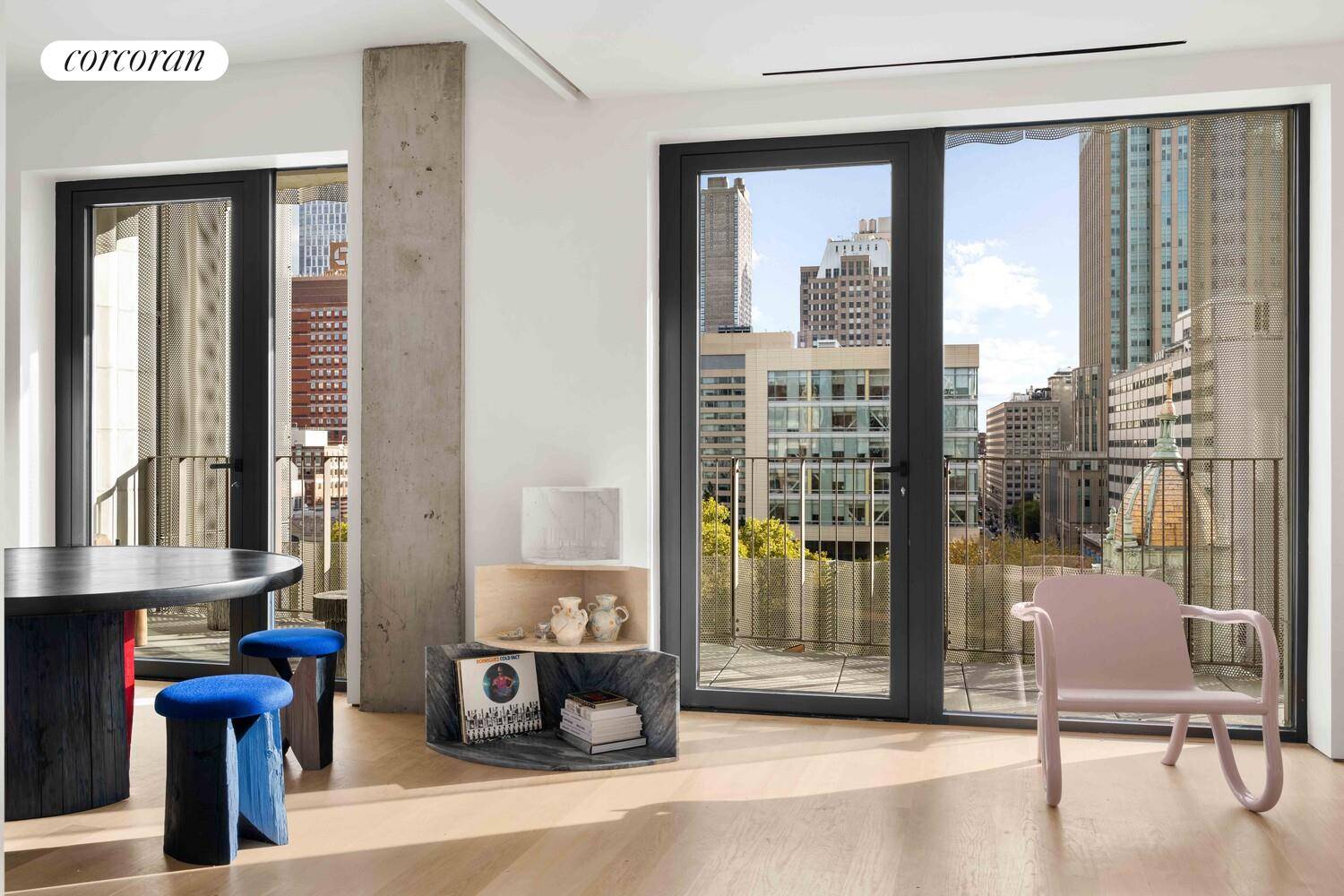 Imagine living above the city, where every room opens to an expansive, landscaped wraparound terrace, where mornings begin with coffee under open skies, and evenings come alive with intimate dinners, ...