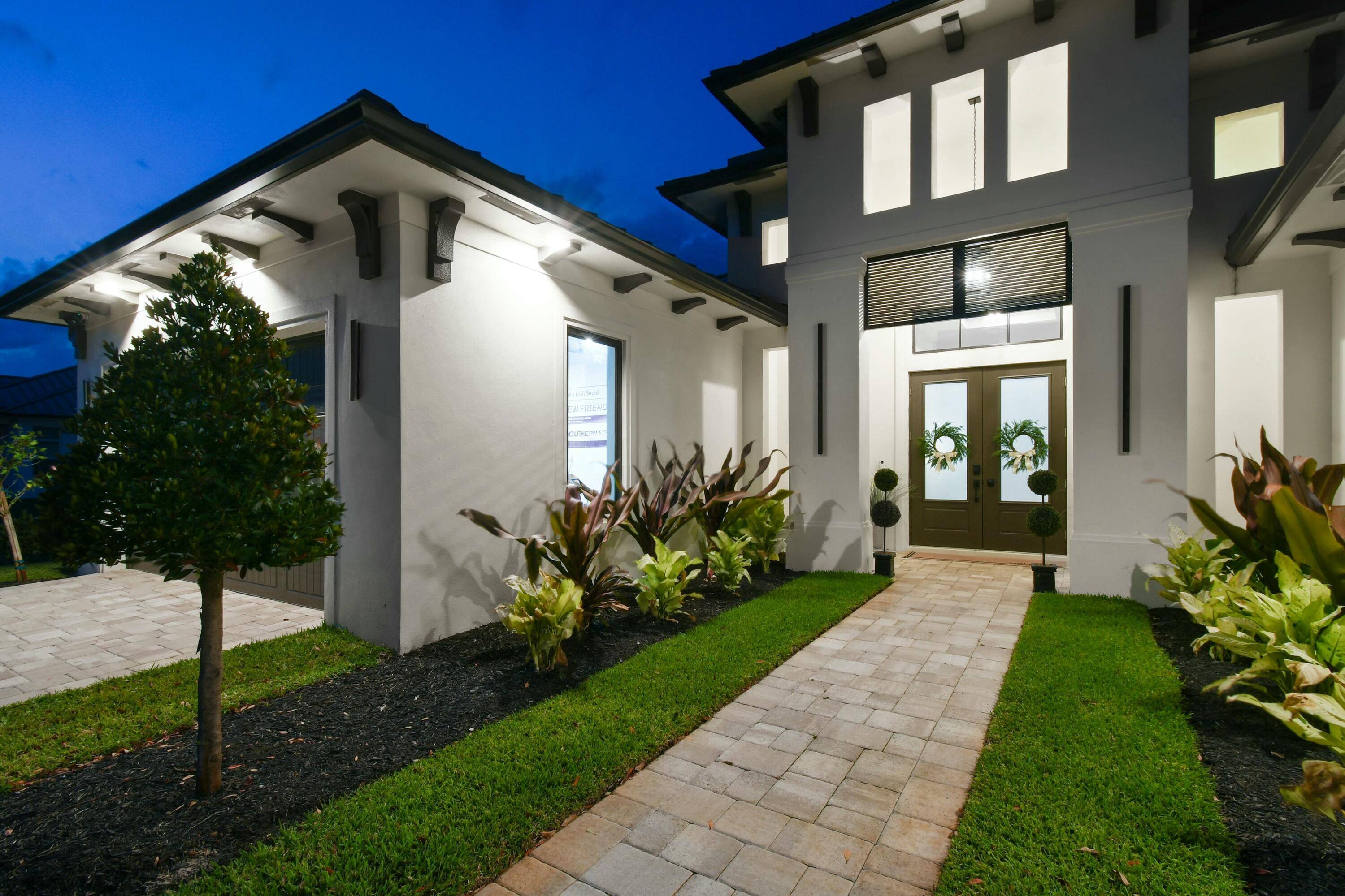 Welcome to a rare opportunity to own a truly exceptional brand new 4, 717 square foot estate home, built entirely of CBS construction with hurricane impact windows and doors, located ...