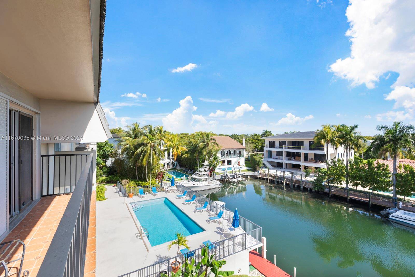 This rarely available 2 bedroom, 2 bathroom corner unit condo is perfectly situated in the highly desirable Edgewater neighborhood of Coral Gables.