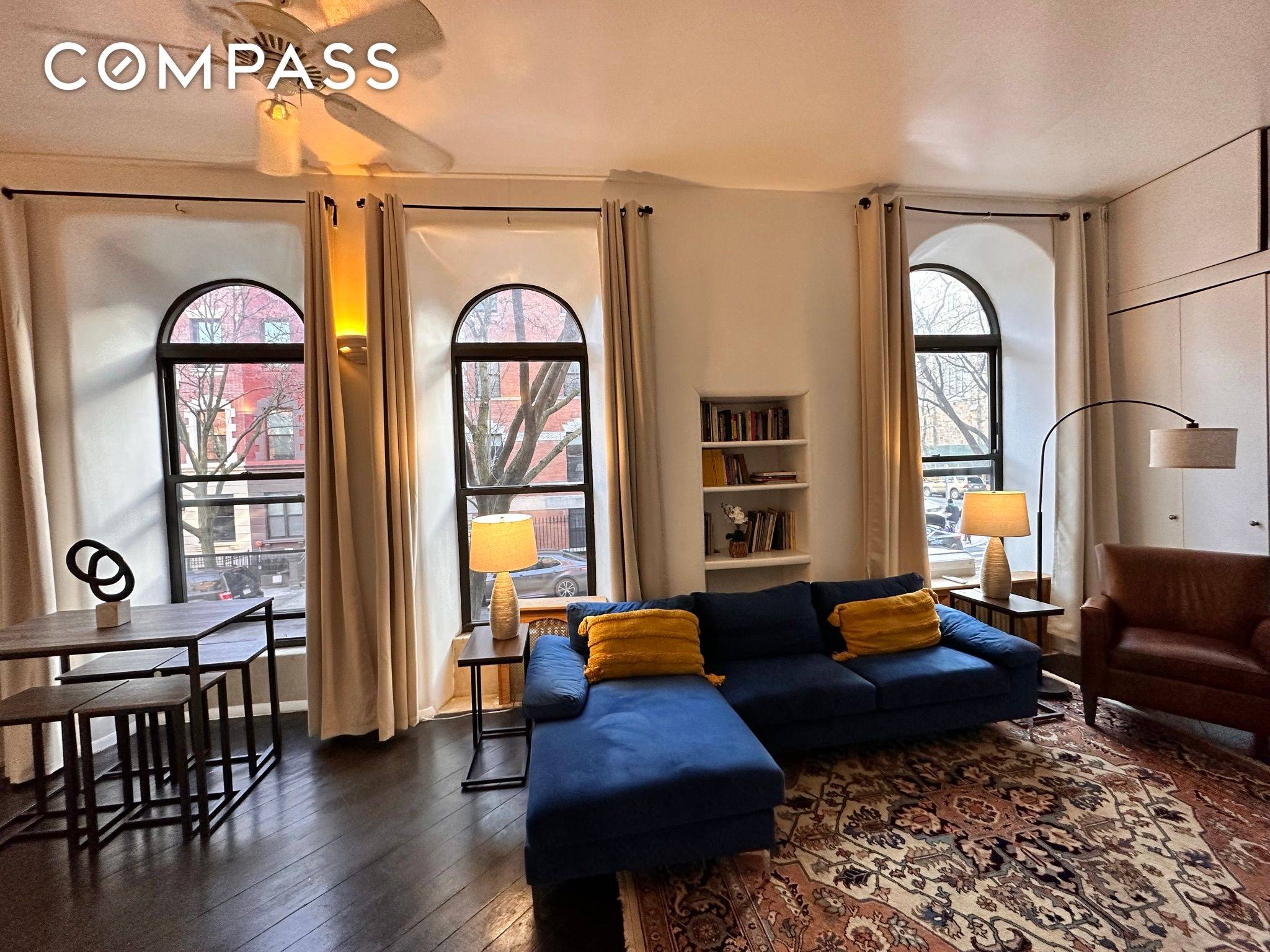 Handsome, renovated, 4 family C3 building on prime 19 X 85 corner lot with four full floor residences 4, 775 SF and low taxes.