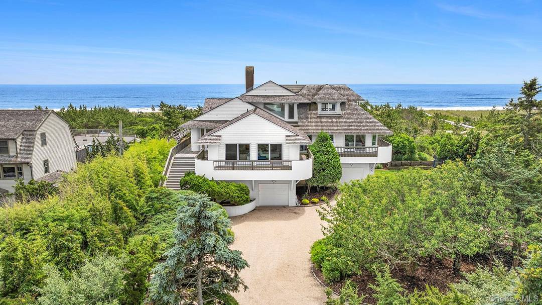 This contemporary gem is nestled on a double oceanfront lot with over 140ft of beach frontage and breathtaking panoramic ocean views.