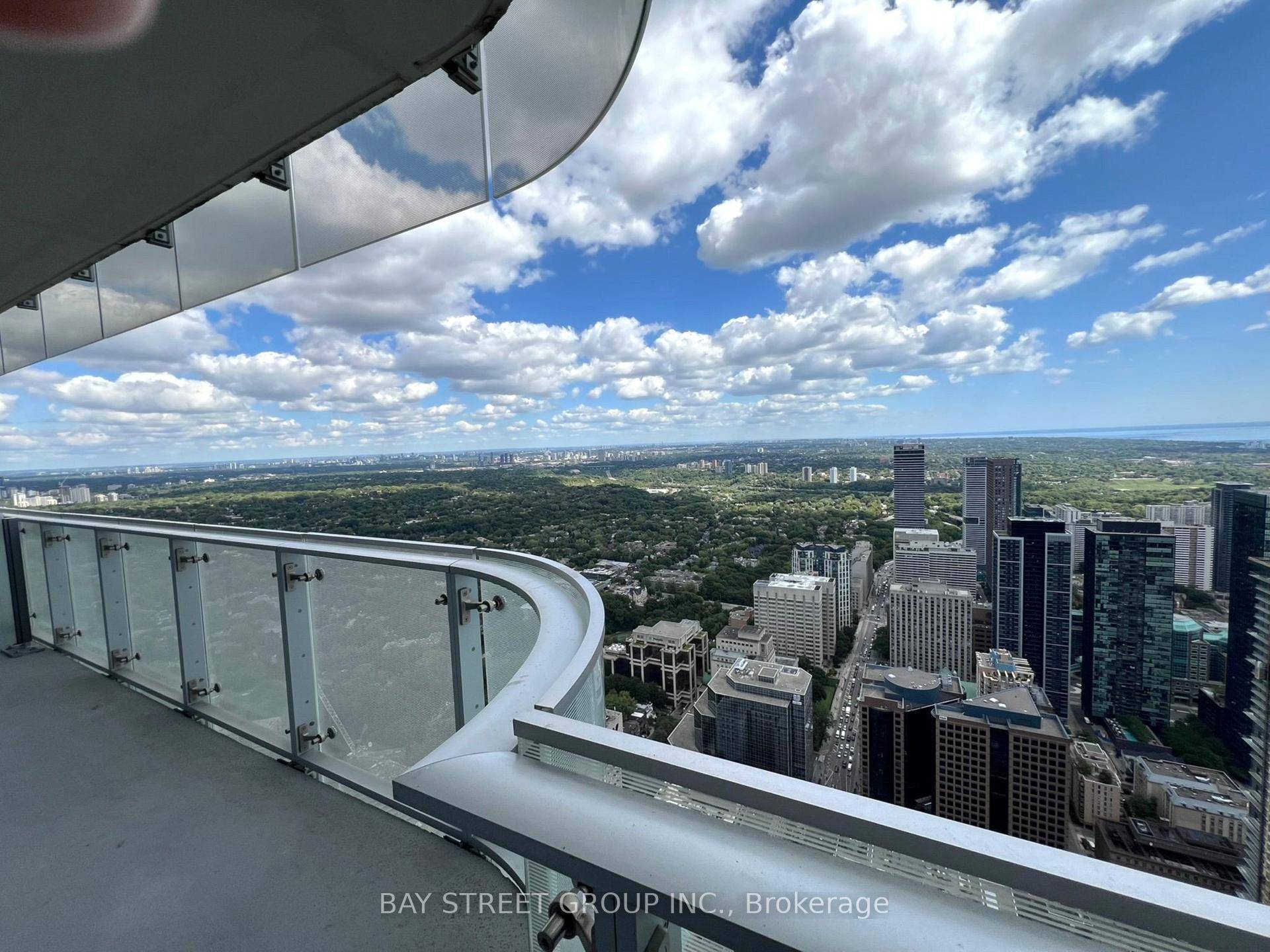 Luxury Condo Living At One Bloor, Stunning Suite On 63rd Floor Over Looking The Magnificent Unobstructed City View.