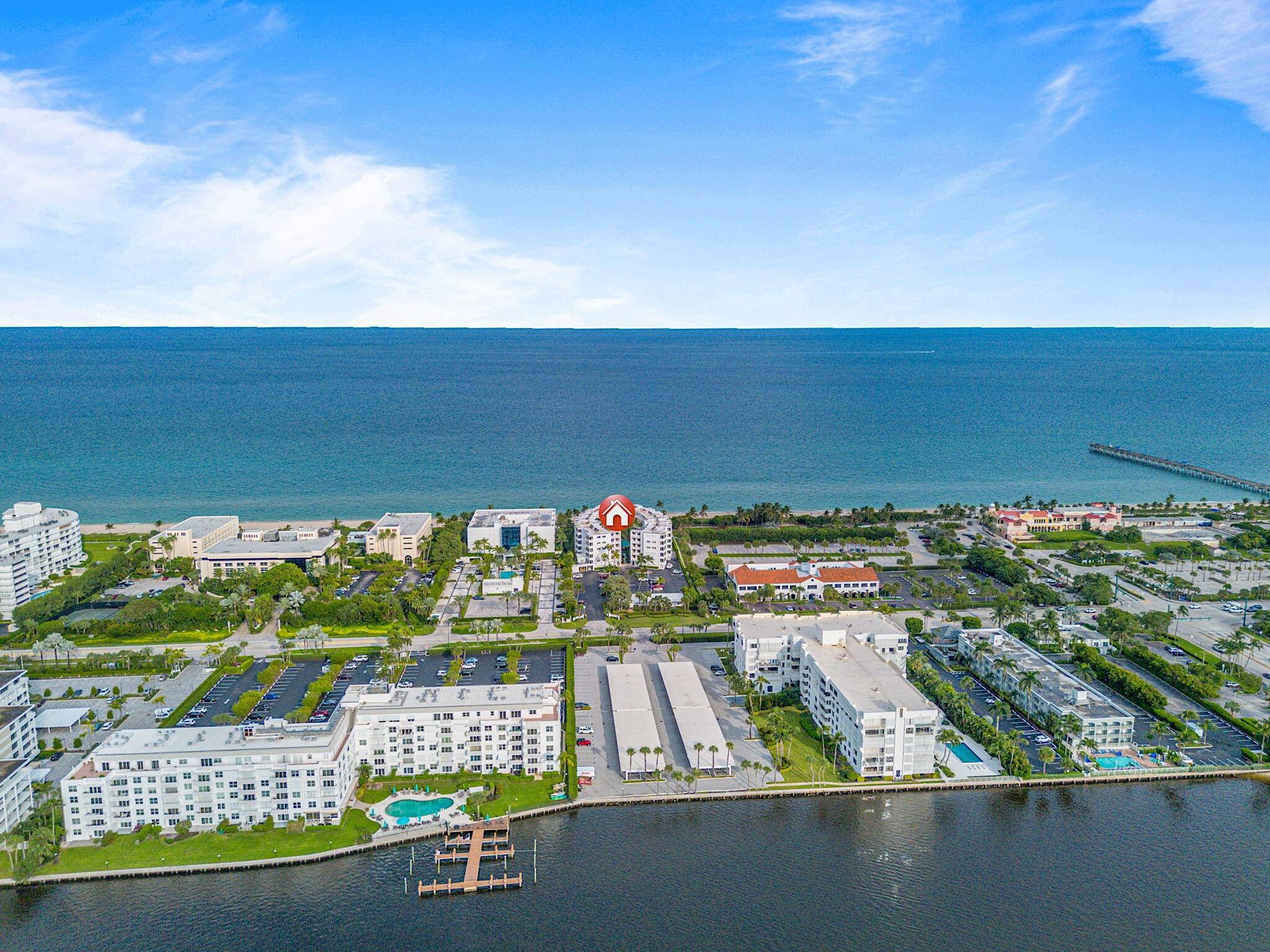 Wake up to the serene sound of waves and enjoy stunning sunrises from the comfort of your own condominium on Palm Beach island.