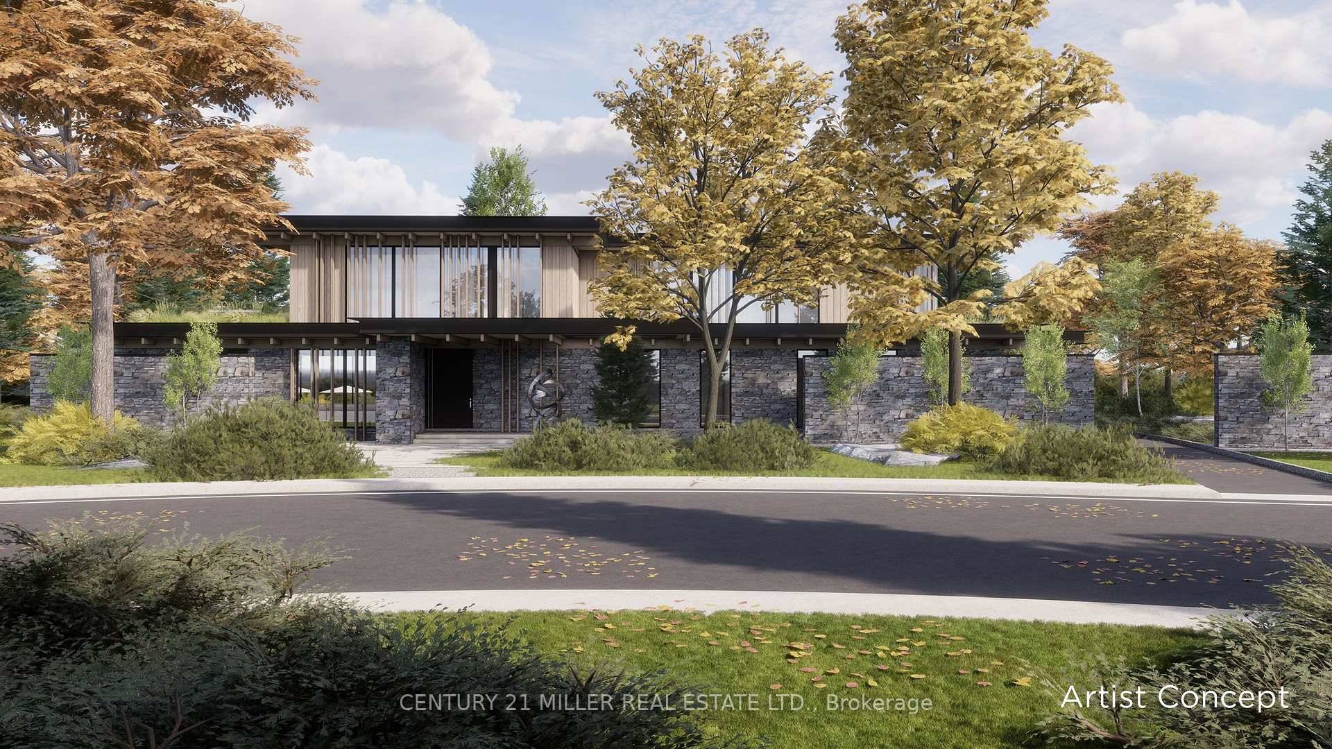 Set on a spectacular 0. 566 acre lot, this property is enveloped by towering trees and lush gardens, and backing onto the tranquil Kings Park Woods.