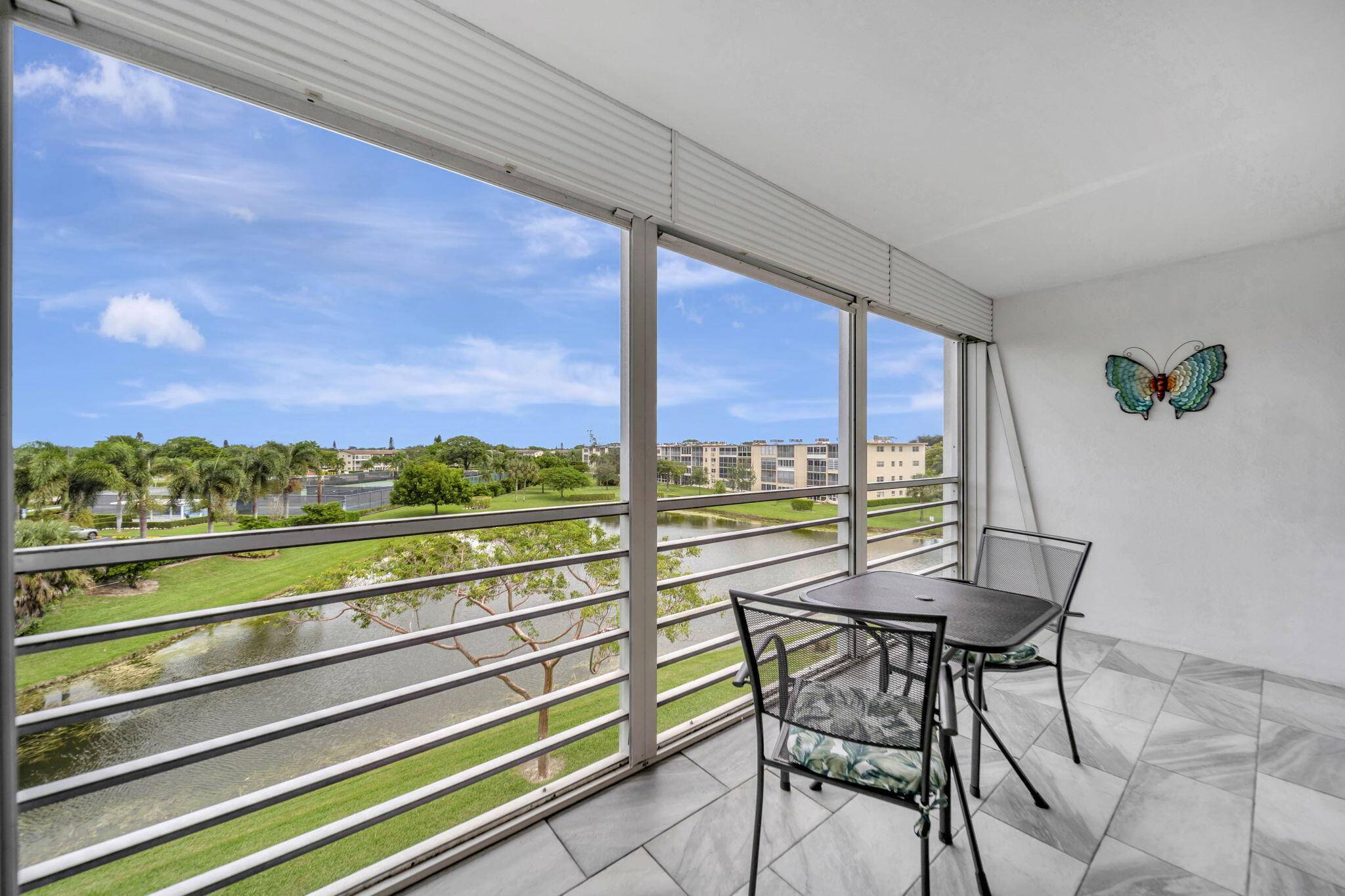 Waterfront Penthouse level condo in Boca Raton.