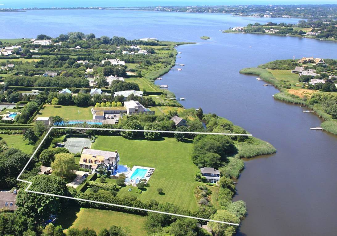 Wonderful Old World Estate in Water Mill South with Tennis 