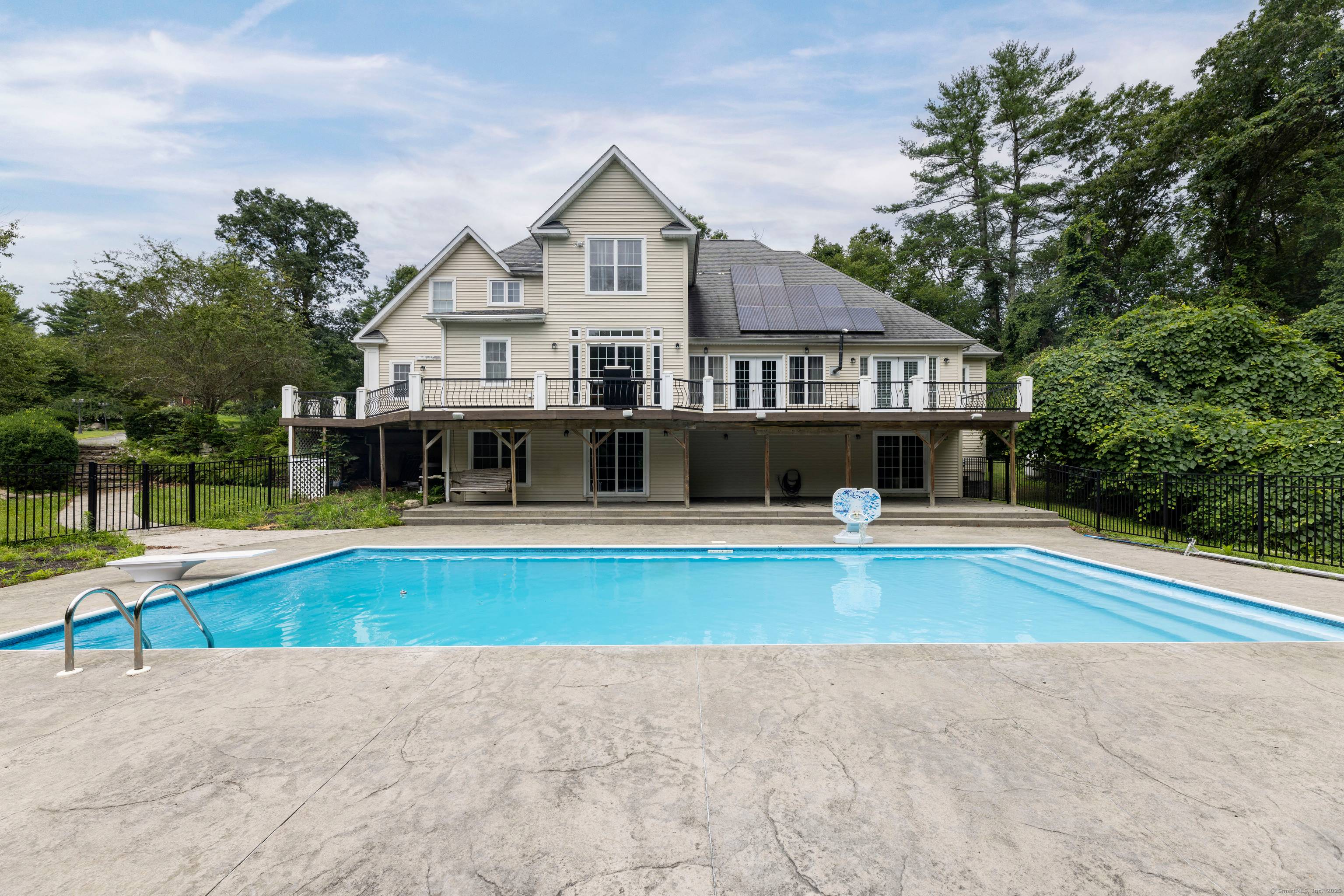 Gracefully set on 7. 7 private acres, this exceptional estate was designed for those who live to entertain and love to retreat.