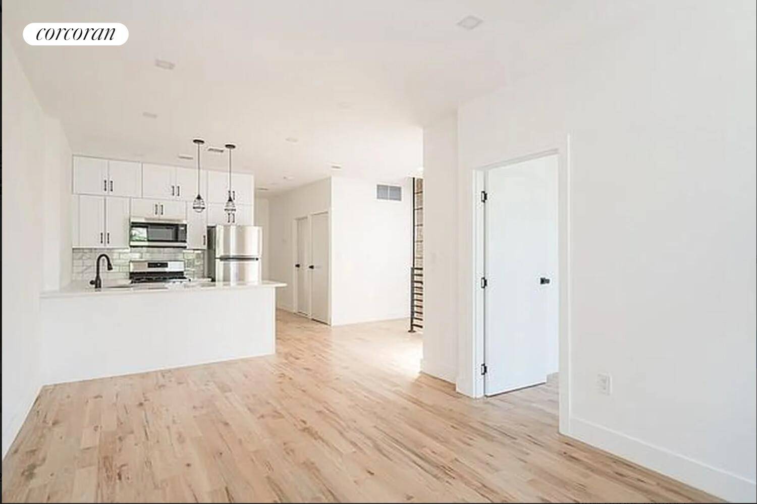 Welcome to 297 Hinsdale St, a beautifully gut renovated two family townhouse, perfect for investors.