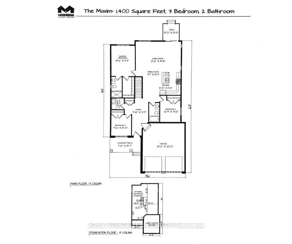 Home to be built Welcome to your new home just minutes to the historic town of Merrickville.