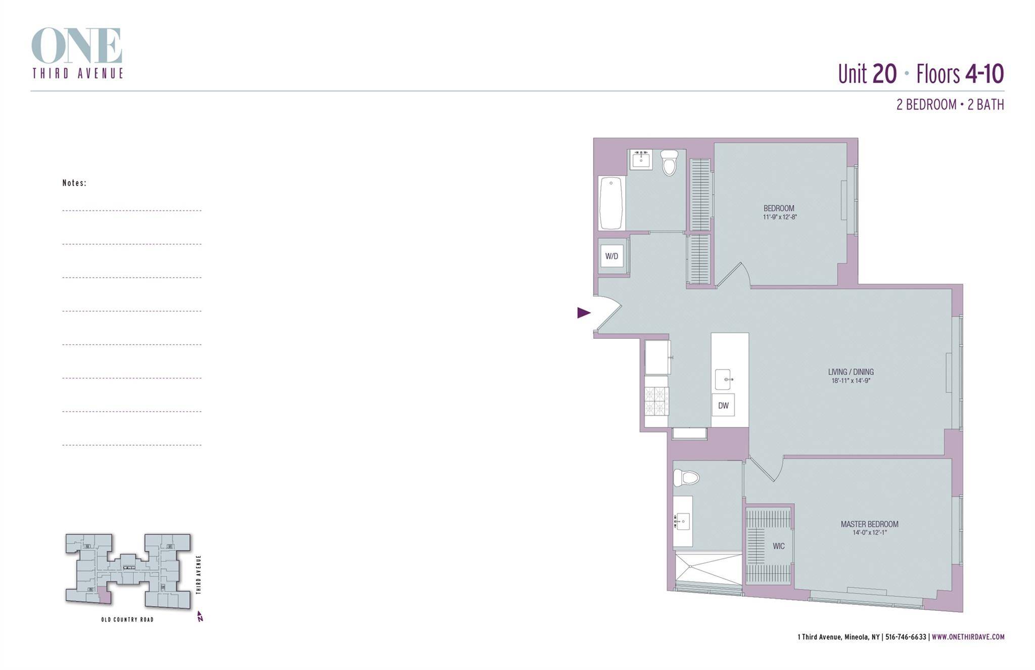 New ! Modern Luxury High Rise Doorman Building In Mineola.