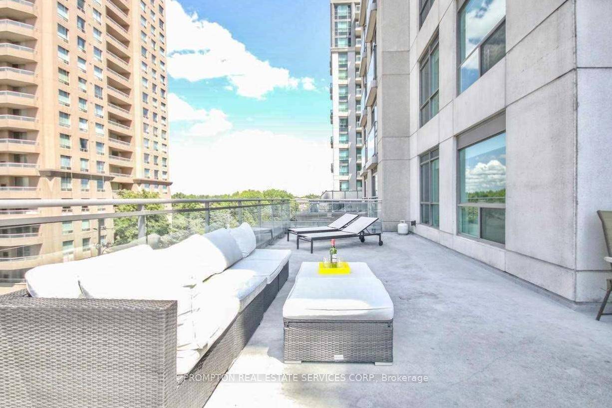 One Of A Kind Unit Rarely available and incredibly spacious One Bedroom corner unit with a walk out to your own private 500 sf terrace !