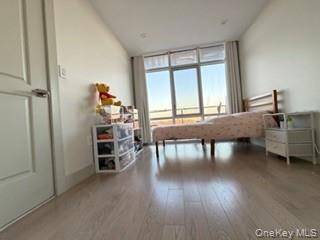 Elevate your lifestyle in this stunning Luxury Condo building, erected in 2021, boasting an East facing 9th floor 1 bedroom apartment with expansive balcony and breathtaking skyline views.