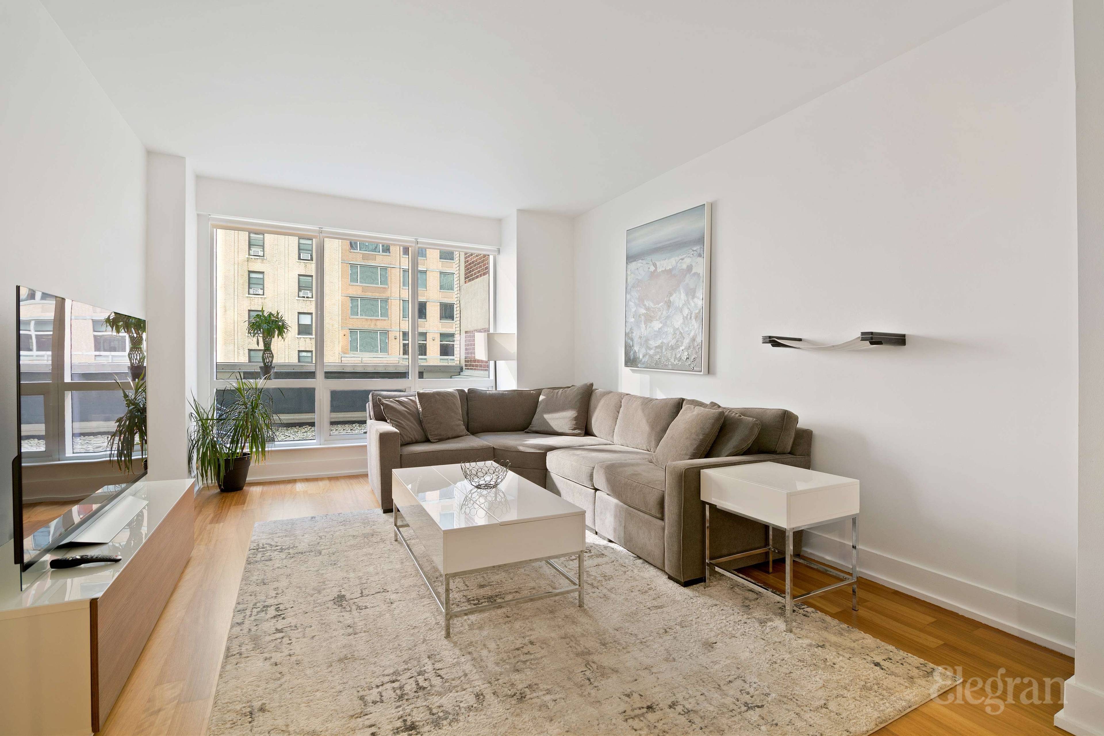 Upon stepping into 4E s spacious foyer, you immediately feel at home.