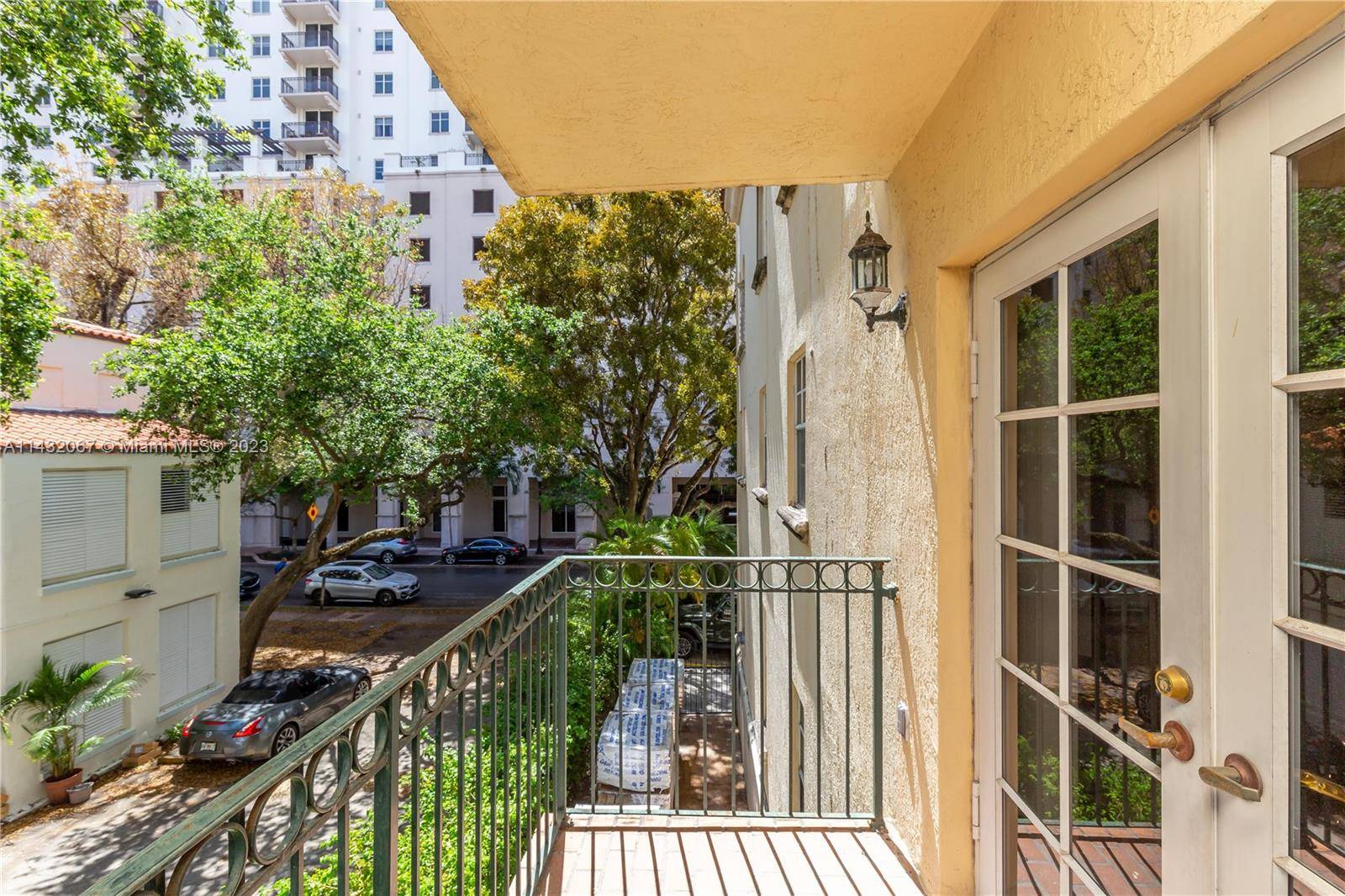 Rarely available corner unit in The Gallery Plaza in Coral Gables.