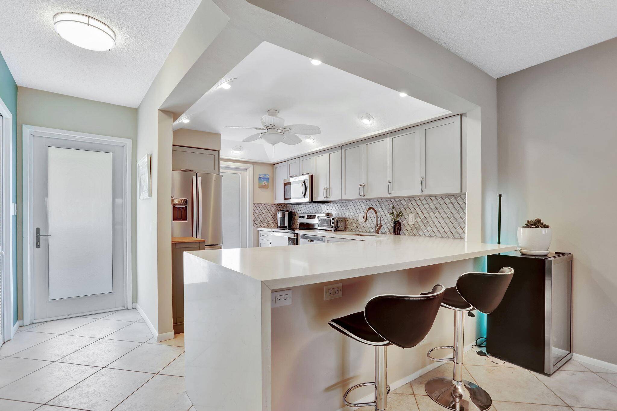 Experience Florida lifestyle in this beautiful spacious 2 Bedroom 2 Bathroom Partially Furnished condo in a 55 community with an excess of onsite amenities and activities for your enjoyment to ...