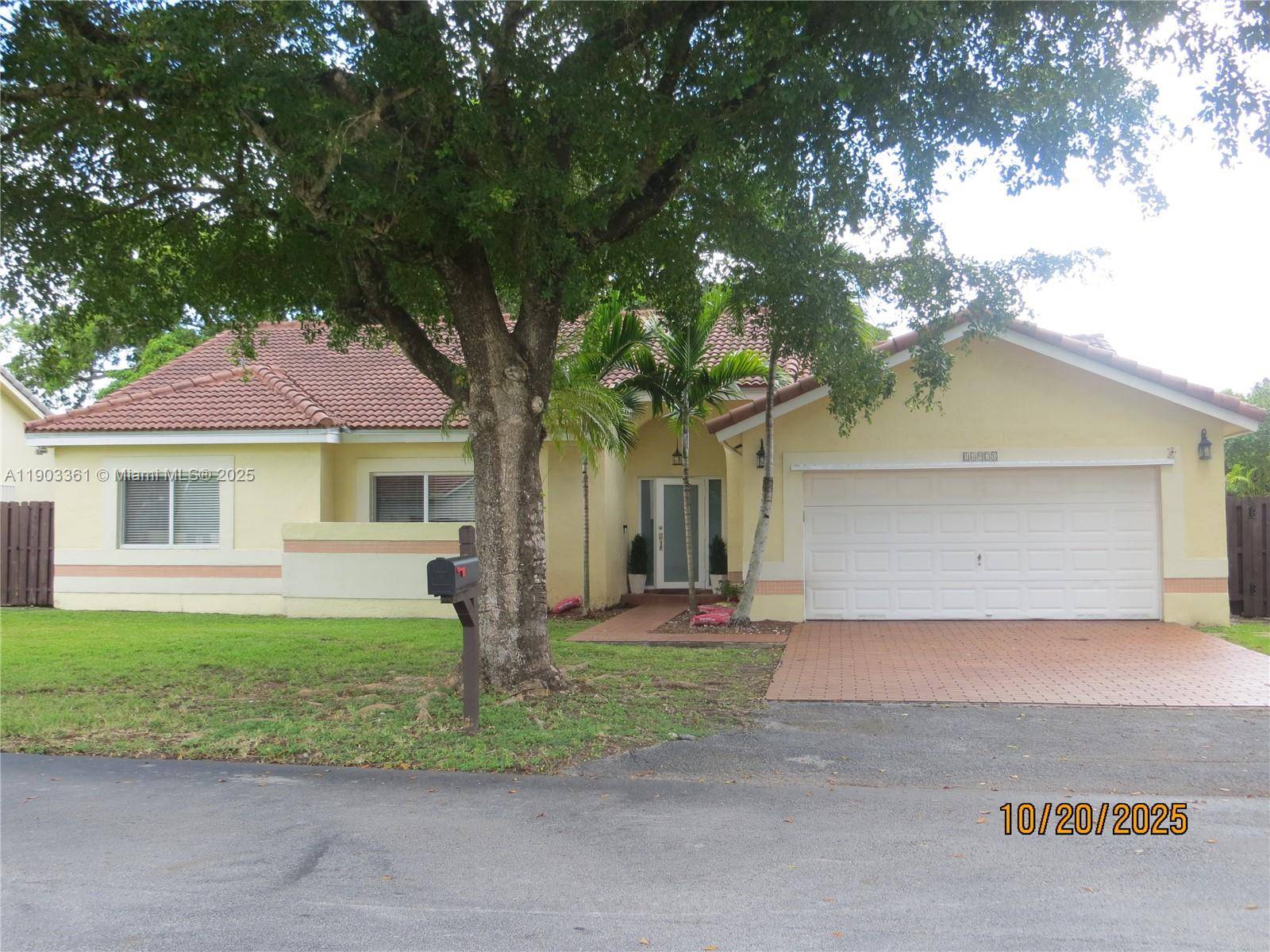 Welcome to a beautifully maintained 3 bedroom, 2 bath family home located in the highly desirable Lakes of the Meadows on Kendall West neighborhood.