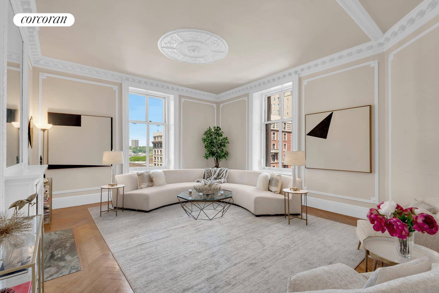 One of only 3 homes on the floor, Apartment 6H offers the elegance, grand scale and gorgeous architectural details of a bygone era showcasing the incomparable prewar design unique to ...