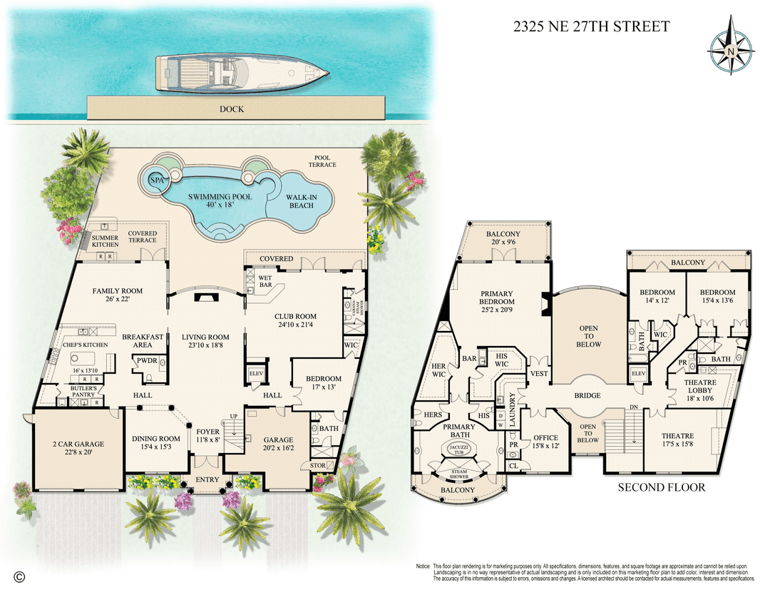 Introducing Villa Tremezzo, a privately gated West Coast Contemporary estate in Lighthouse Point's most prestigious enclave.