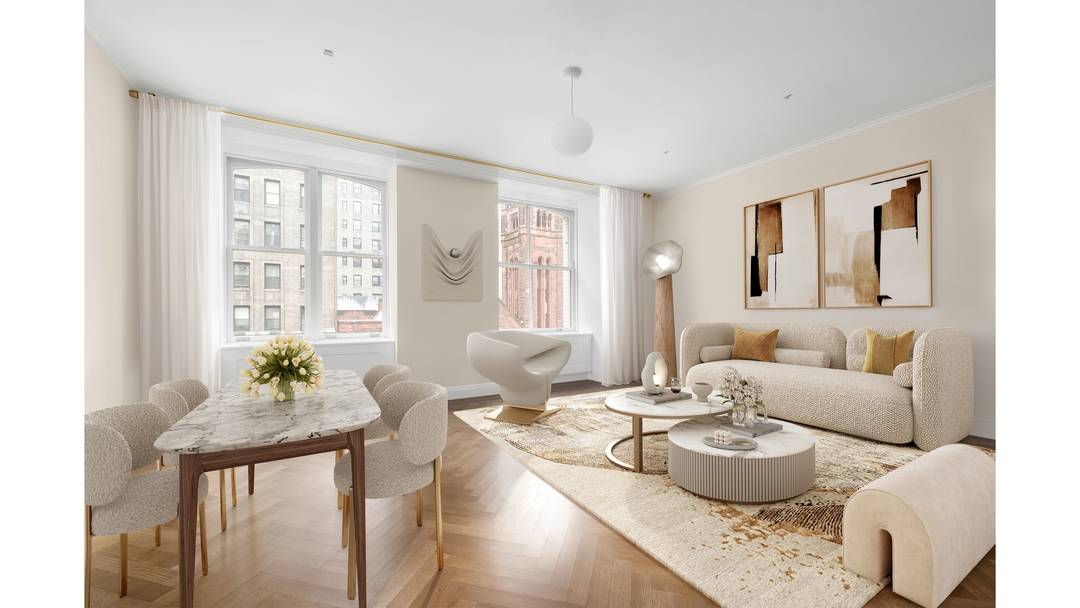 NOW READY FOR IMMEDIATE OCCUPANCY This exceptional, newly custom designed and fully renovated two bedroom, two and a half bath residence spans 1, 492 square feet and embodies timeless elegance ...