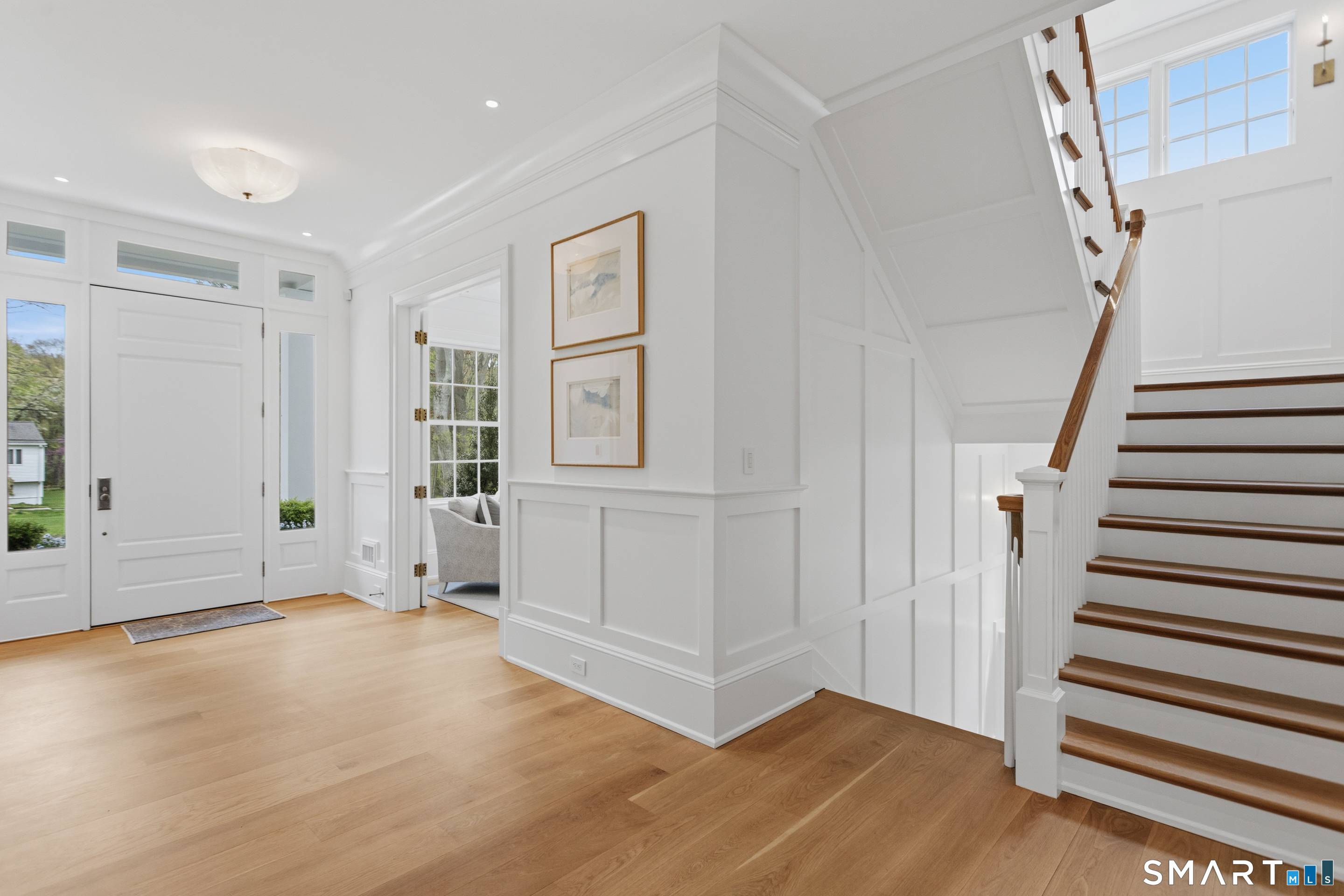Stunning custom built residence, newly completed in 2024, set within one of Westport's most coveted enclaves.