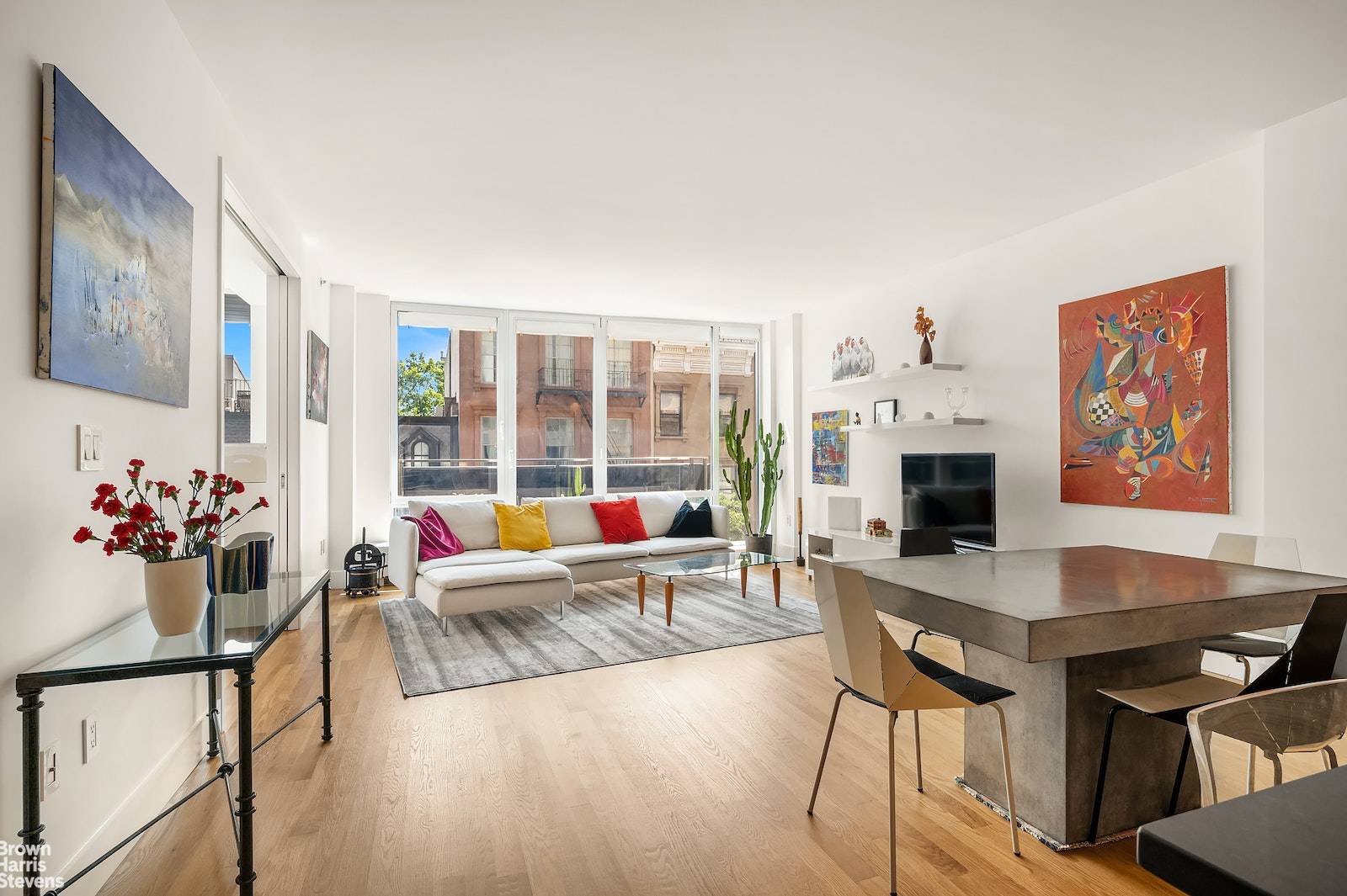 Private Elevator Opens Up Directly to This Floor Through Dream Home with Outdoor Space !