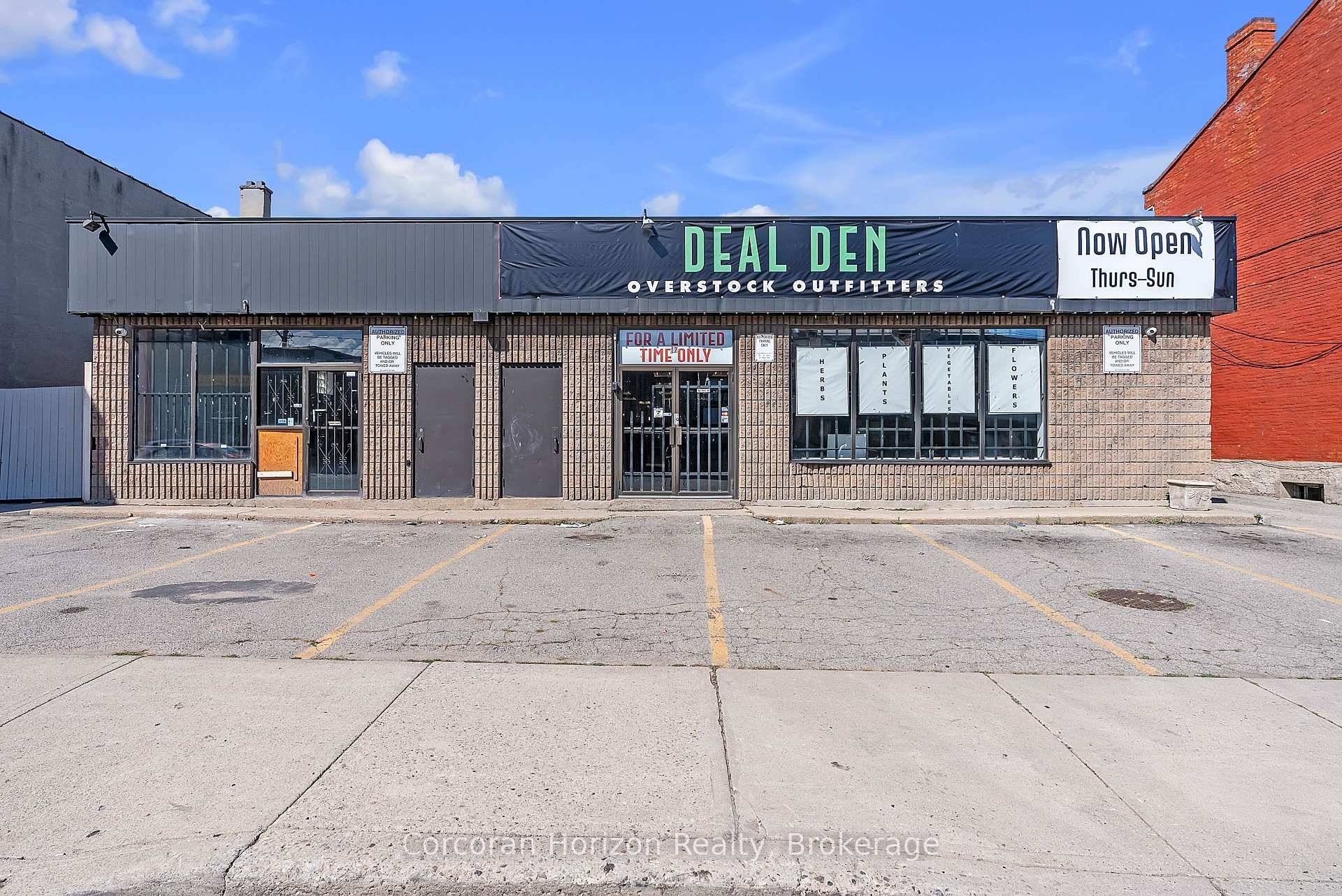 Main floor unit available at a Hamilton landmark retail center, located adjacent to the highly active corner of James Street North and Barton Street East.