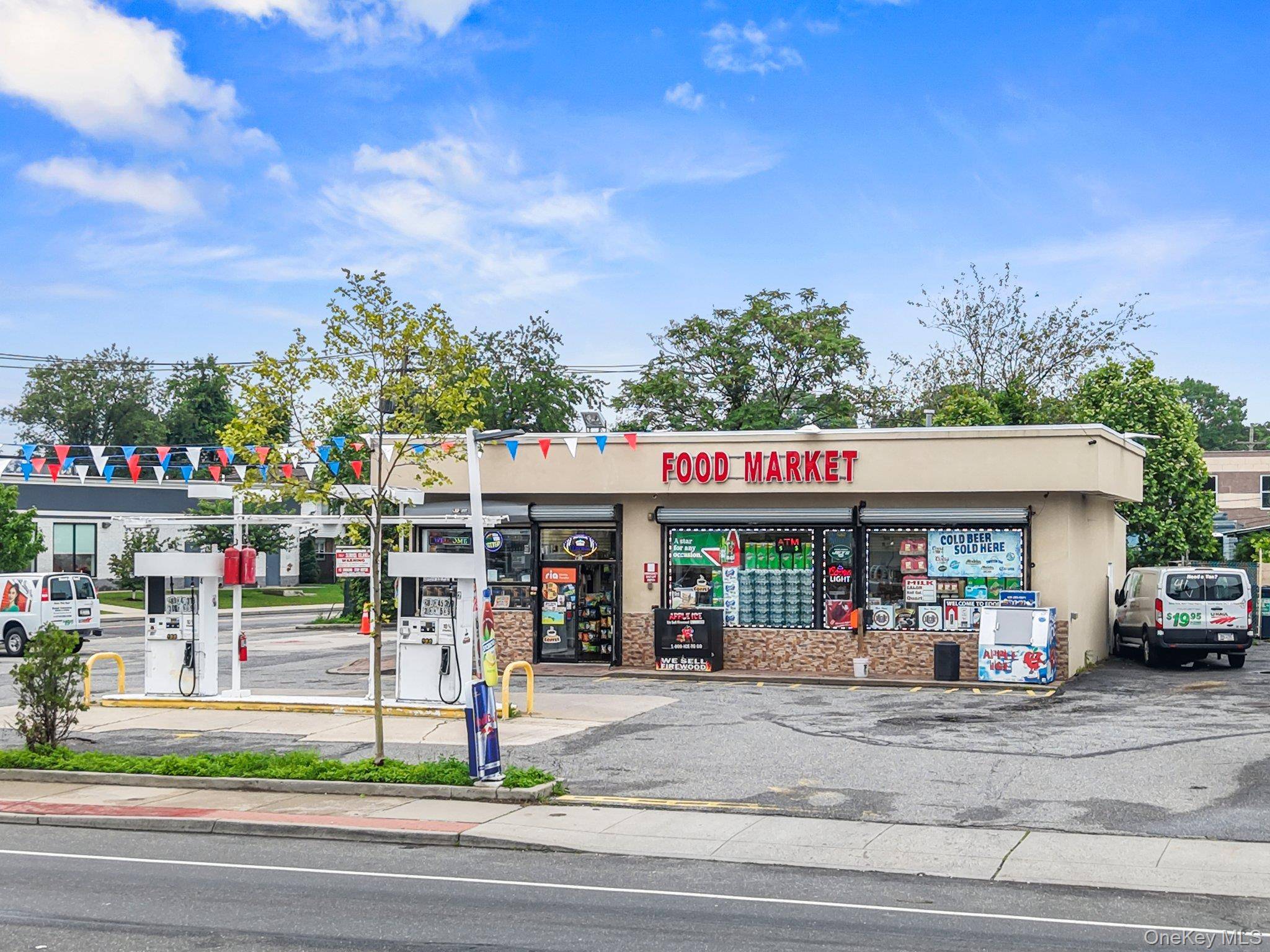 Prime Corner Gas Station with Large Property For Sale in Deer Park, NY Opportunity knocks !