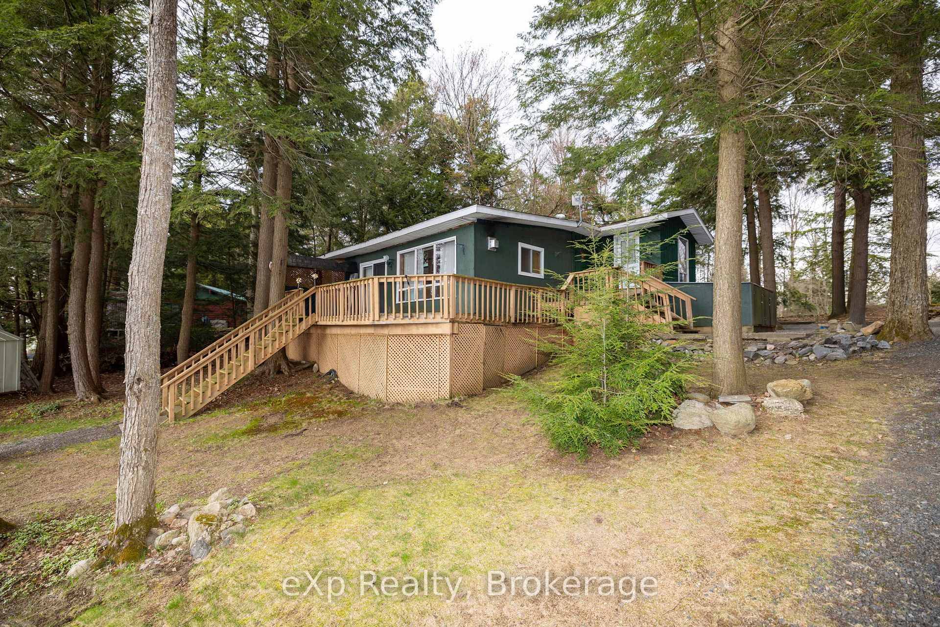 Imagine waking up to the gentle sounds of nature and stepping out to panoramic west facing views on serene Roberts Lake all less than two hours from Pearson International Airport.